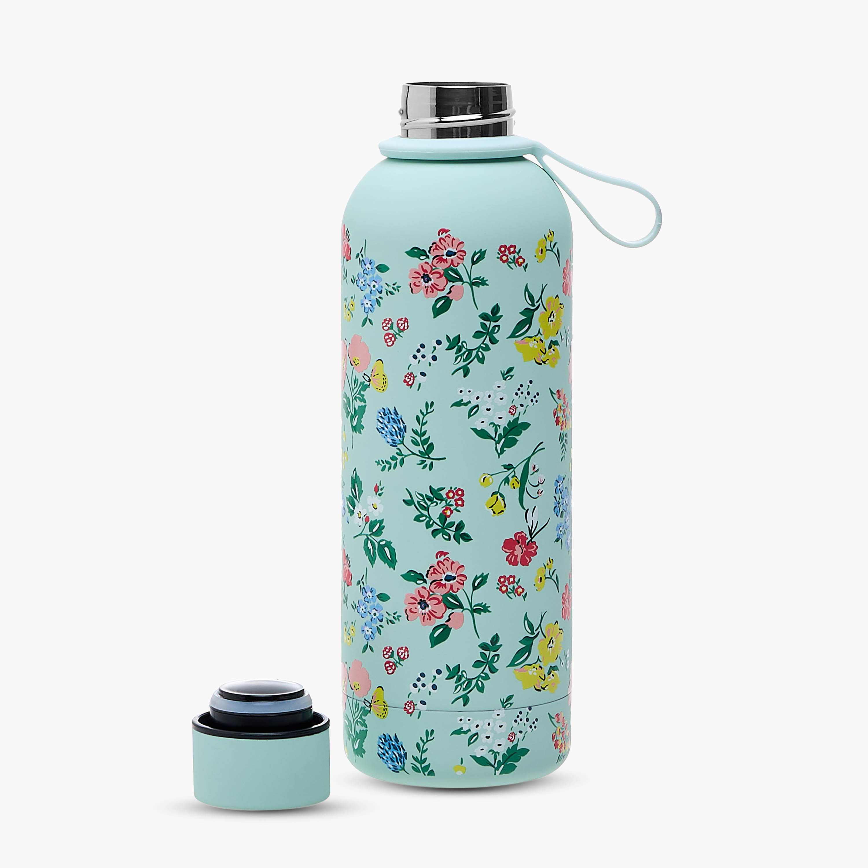 قارورة مياه ستانلس ستيل بجدار مزدوج بطبعات زهور – 500 مل-household-dining-drinkserveware-bottles-image-4