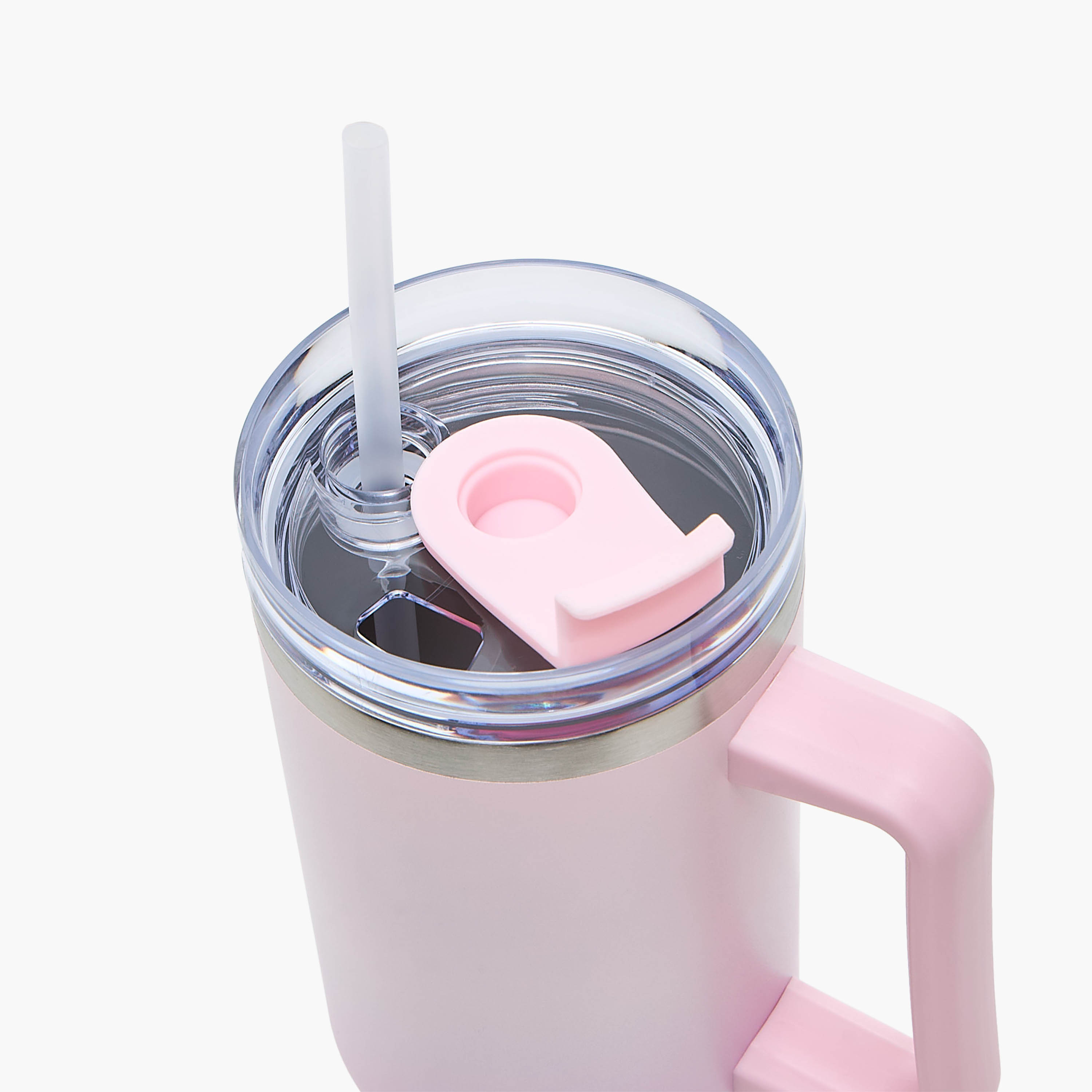 Colour Gradation Double Wall Stainless Steel Tumbler with Straw and Cap - 1200 ml-school-waterbottles-image-4