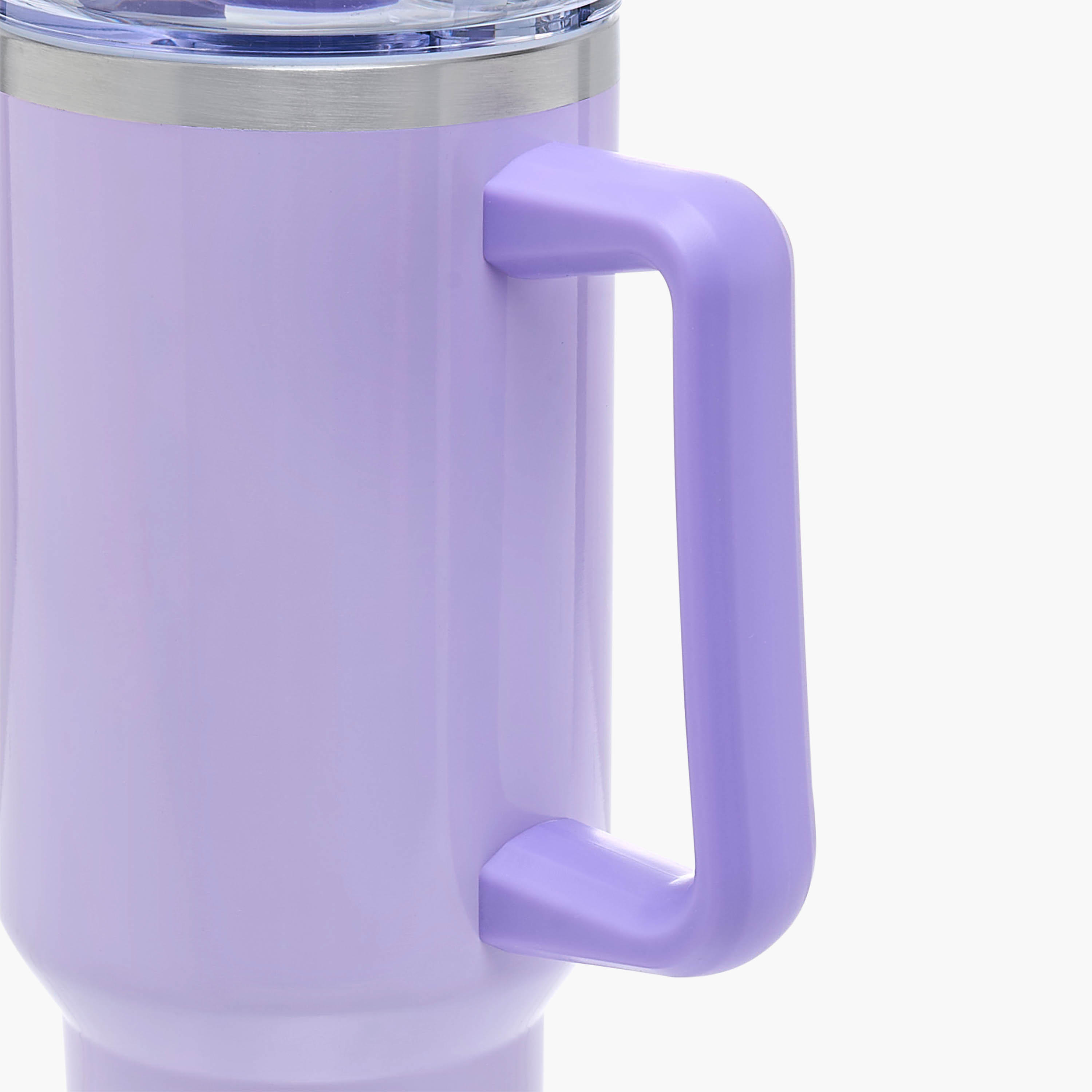Printed Stainless Steel Double Wall Tumbler with Straw and Cap - 1200 ml-school-waterbottles-image-5