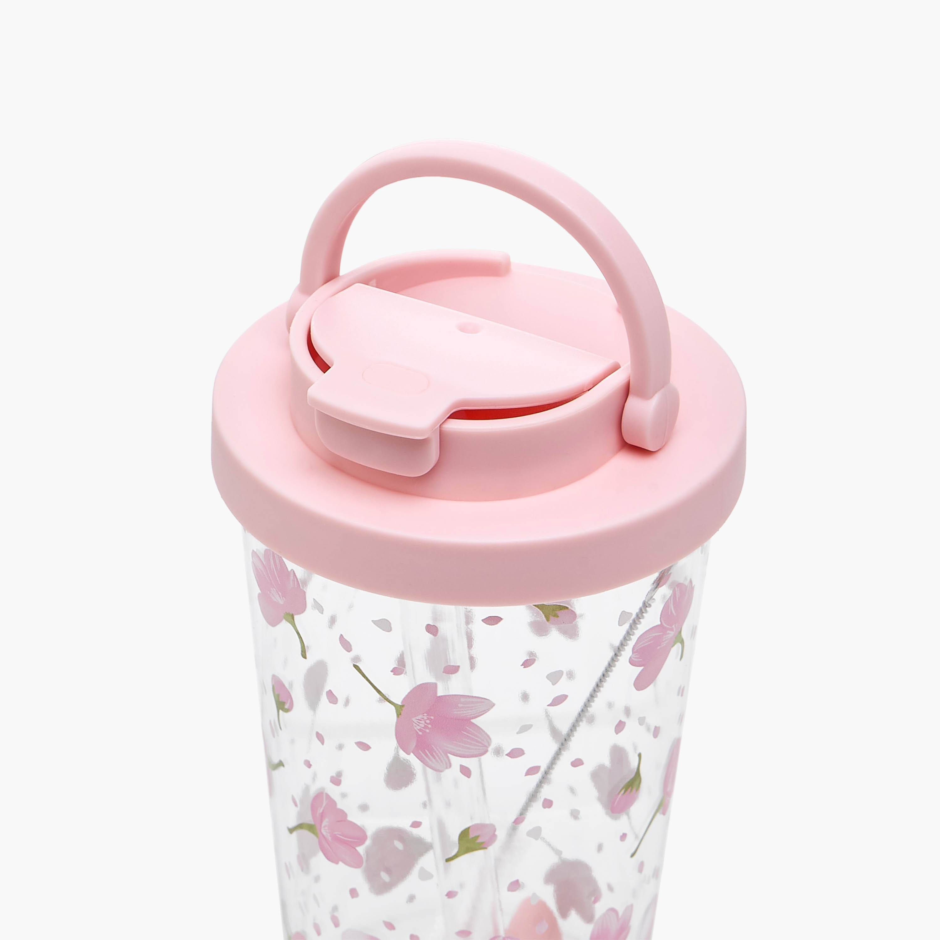 كوب تريتان بطبعات زهور وقشّة - 710 مل-household-dining-teaandcoffee-mugsandcups-image-3