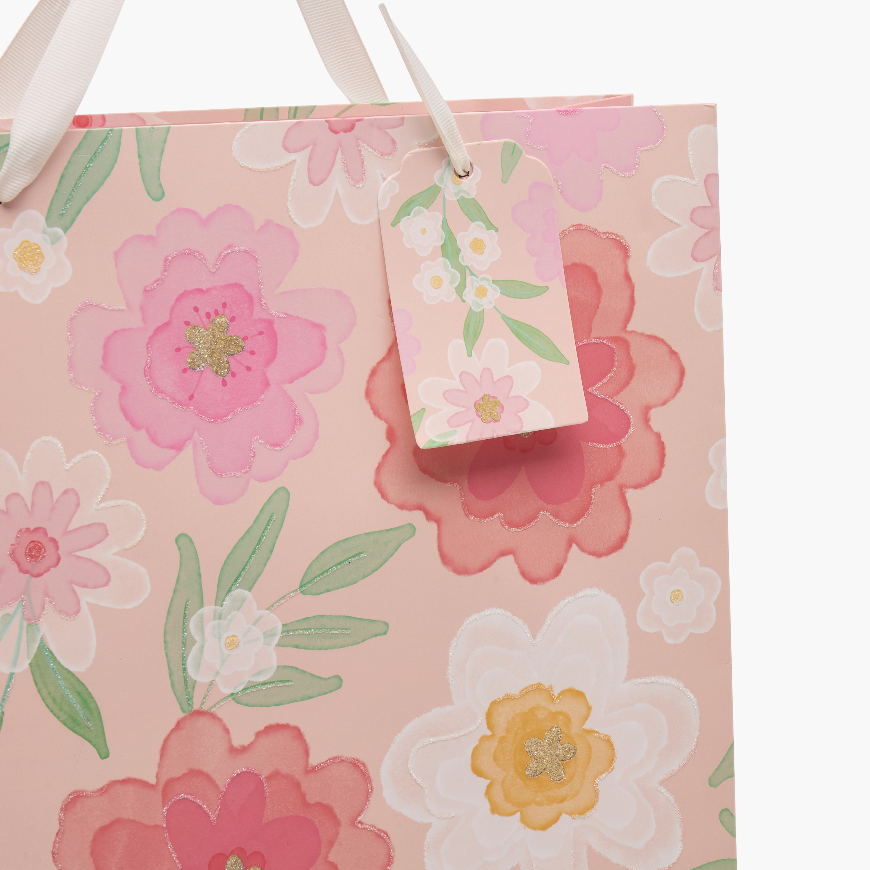 شنطة هدايا بطبعات زهرية - كبيرة جدًا-household-giftingaccessories-giftings-image-3