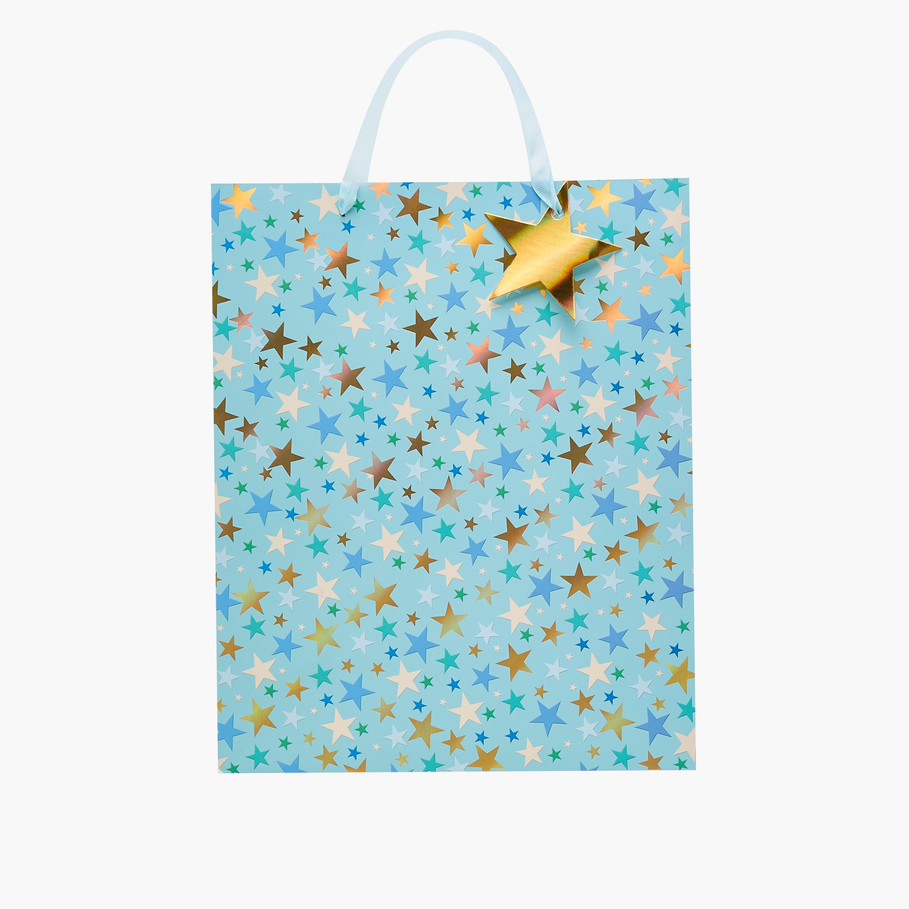 شنطة هدايا ورق بطبعات نجوم - كبيرة جدًا-household-giftingaccessories-giftings-image-3
