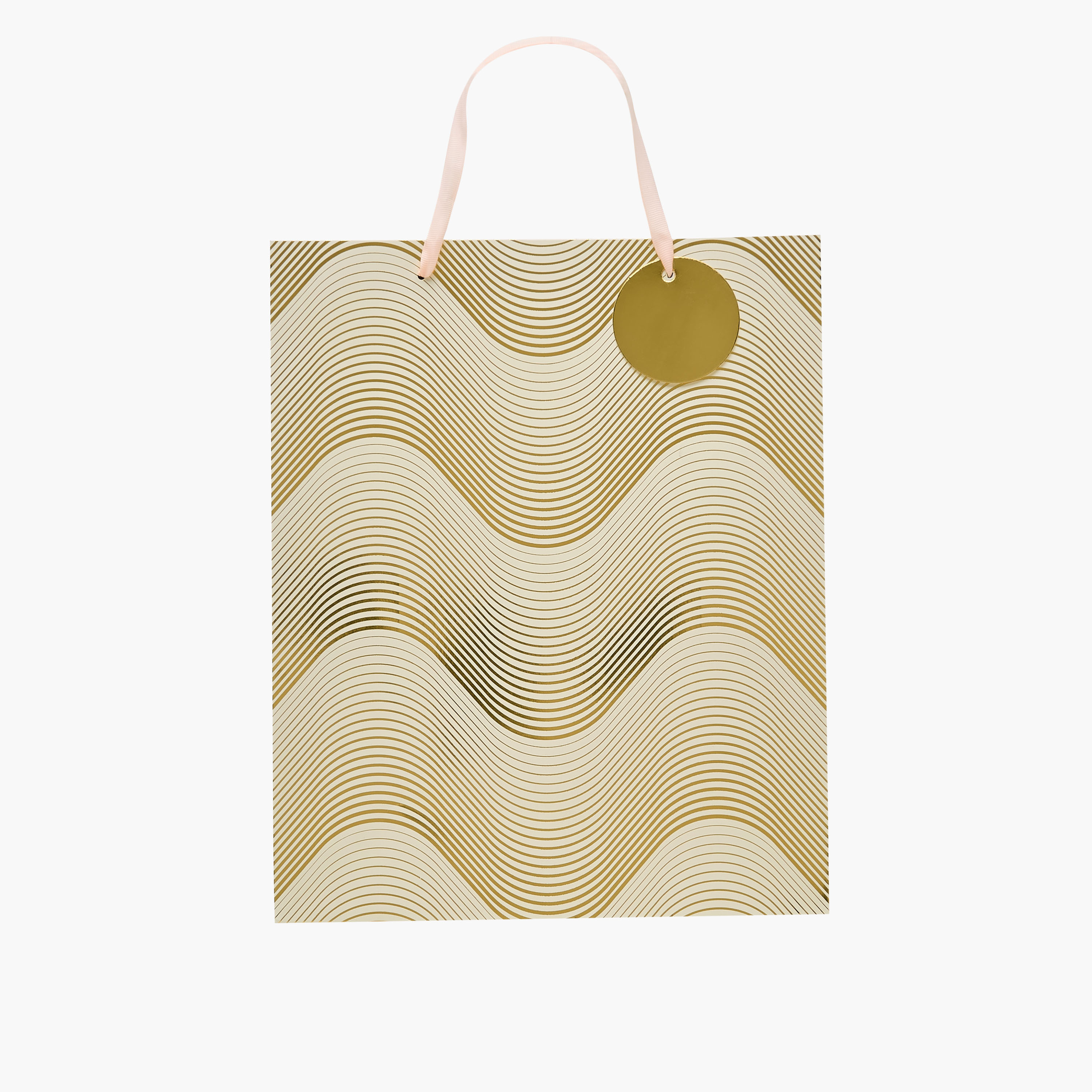 Wave Print Paper Gift Bag - Large-household-giftingaccessories-giftings-image-1