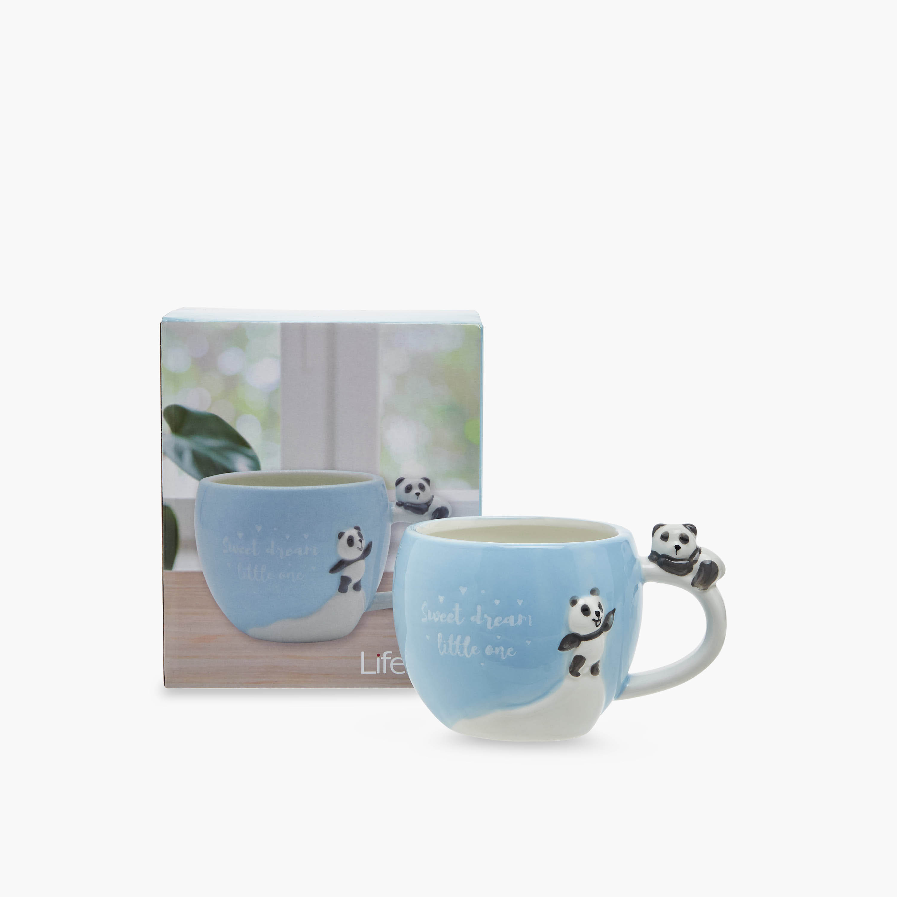 Panda 3D Embossed Dolomite Mug - 480 ml-household-dining-teaandcoffee-mugsandcups-image-5