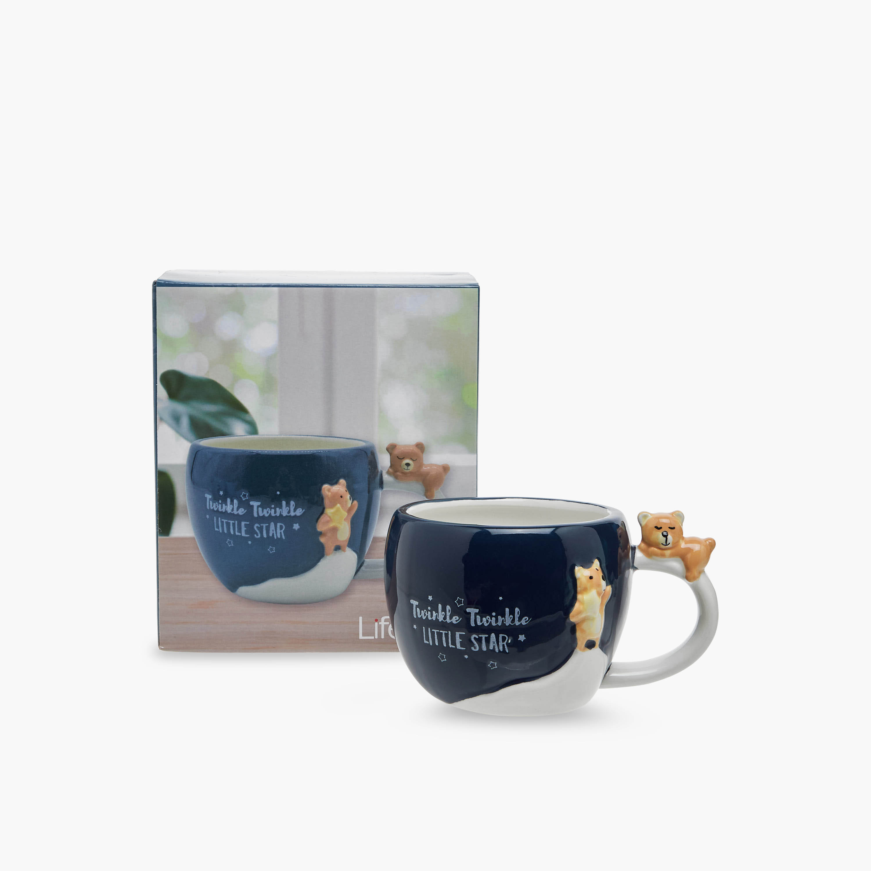 3D Bear Accent Ceramic Mug - 480 ml-household-dining-teaandcoffee-mugsandcups-image-5