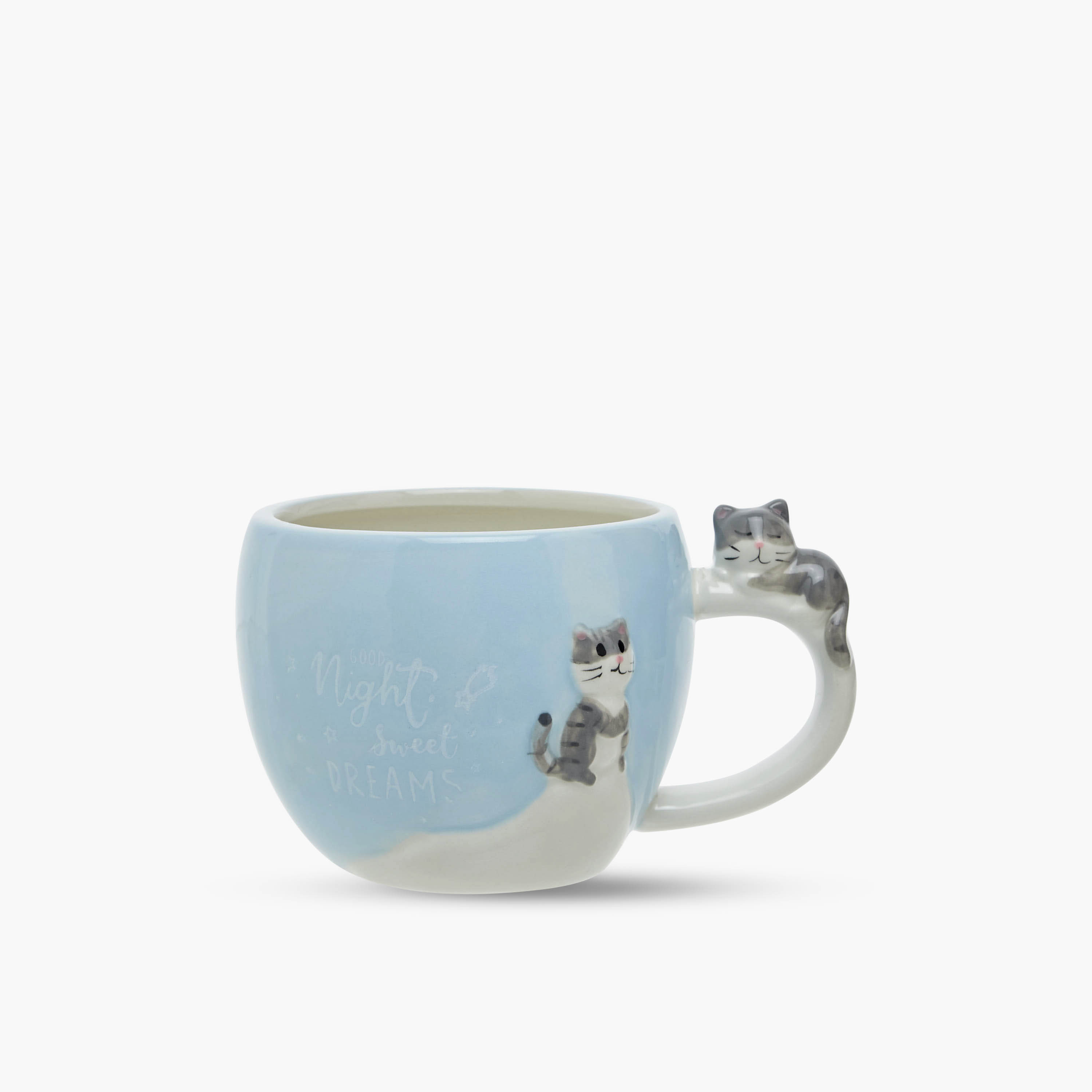 3D Cat Accent Ceramic Mug - 480 ml-household-dining-teaandcoffee-mugsandcups-image-1