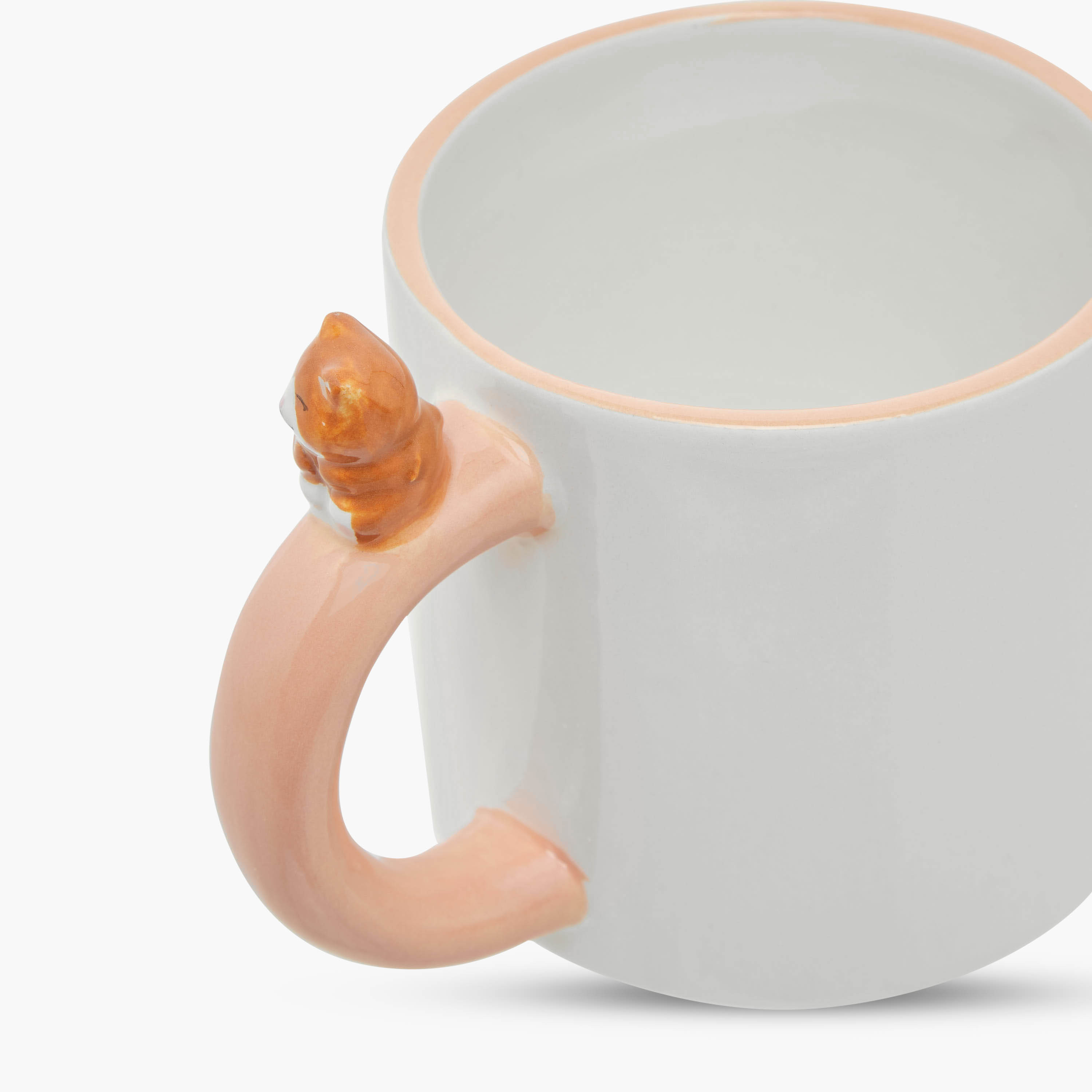 3D Cat Accent Ceramic Mug - 390 ml-household-dining-teaandcoffee-mugsandcups-image-4