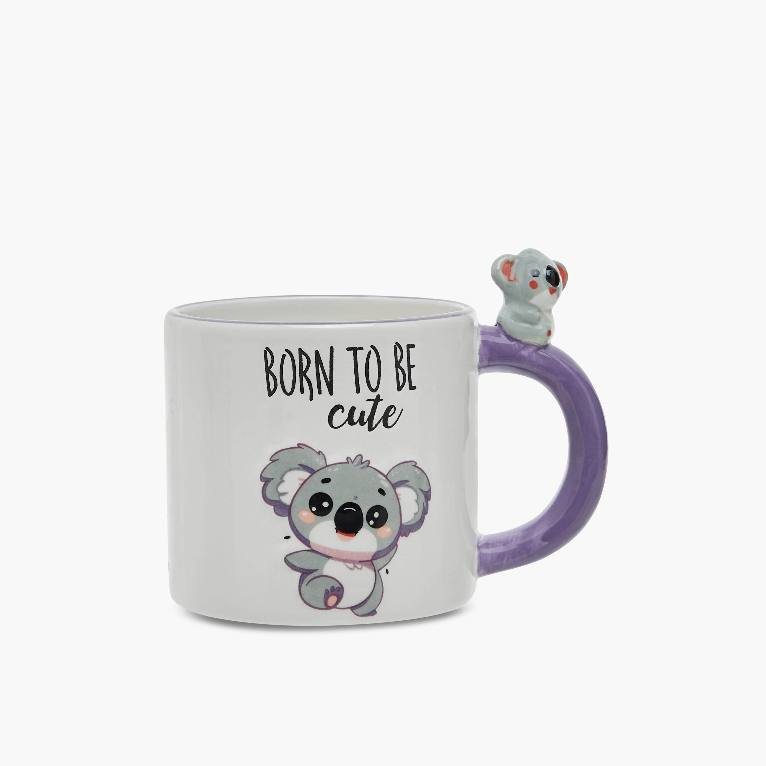 3D Koala Accent Ceramic Mug - 390 ml-household-dining-teaandcoffee-mugsandcups-image-1