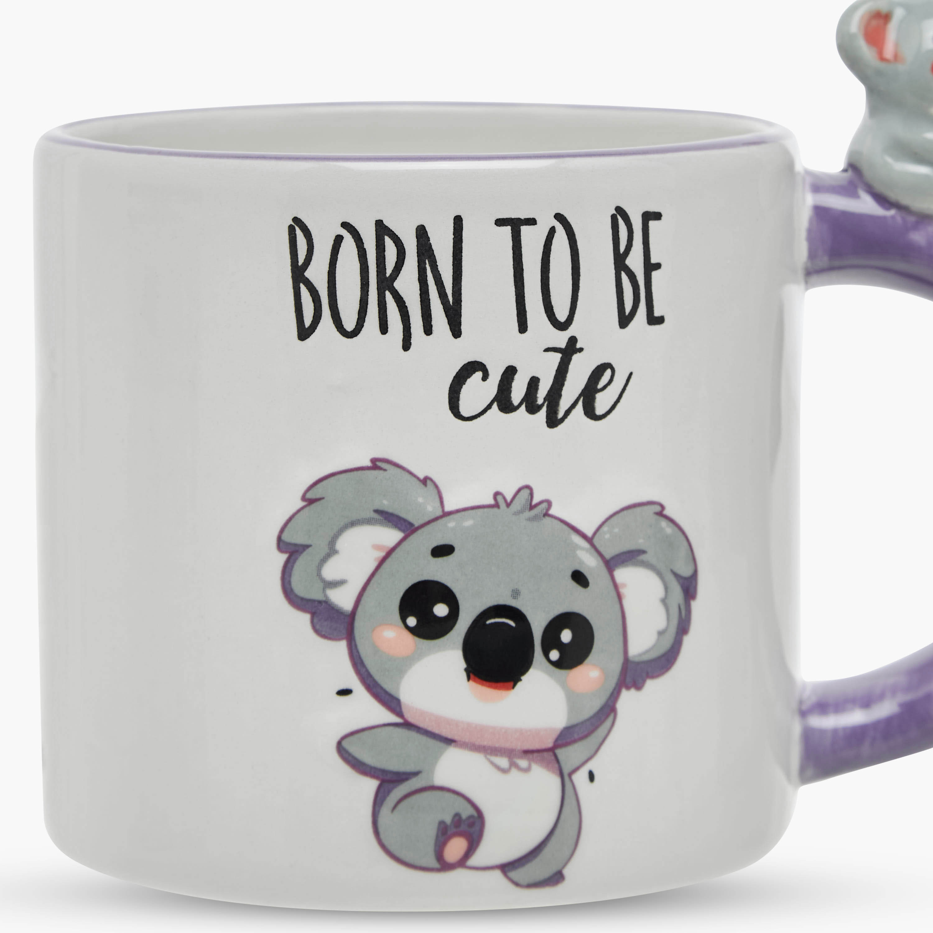 3D Koala Accent Ceramic Mug - 390 ml-household-dining-teaandcoffee-mugsandcups-image-3