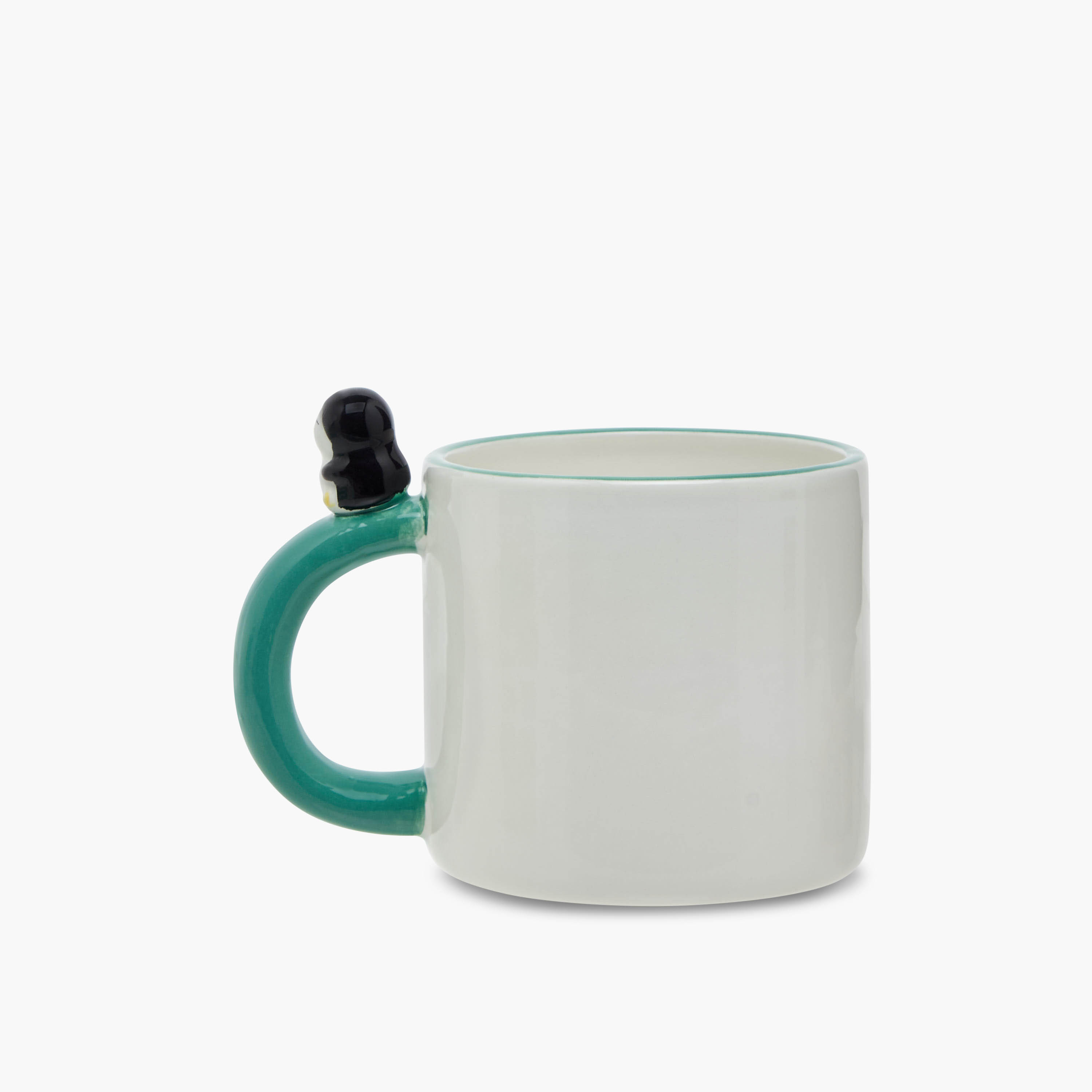 Penguin 3D Embossed Dolomite Mug - 390 ml-household-dining-teaandcoffee-mugsandcups-image-2