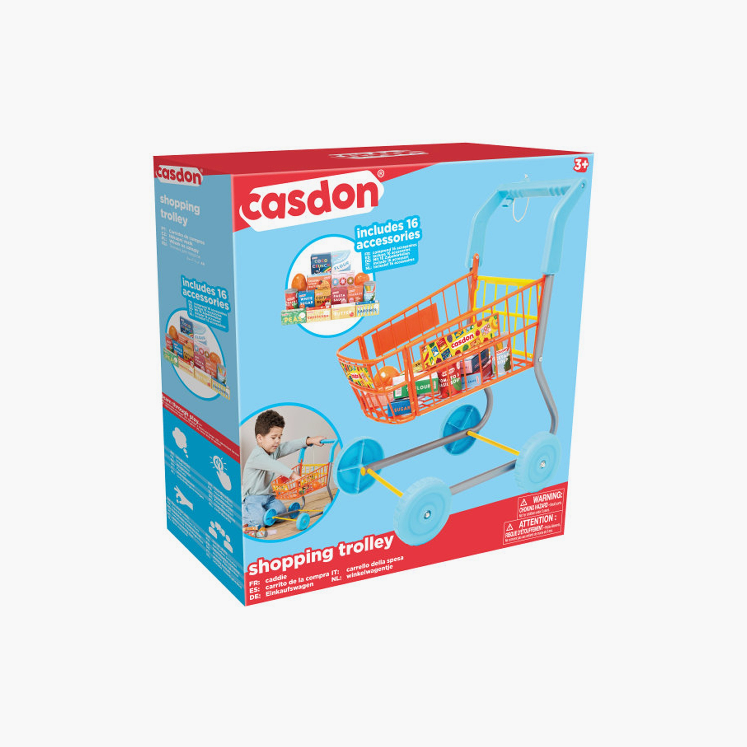 Casdon Shopping Trolley Realistic Play Toy-toys-roleplay-supermarketandshoppingsets-image-8