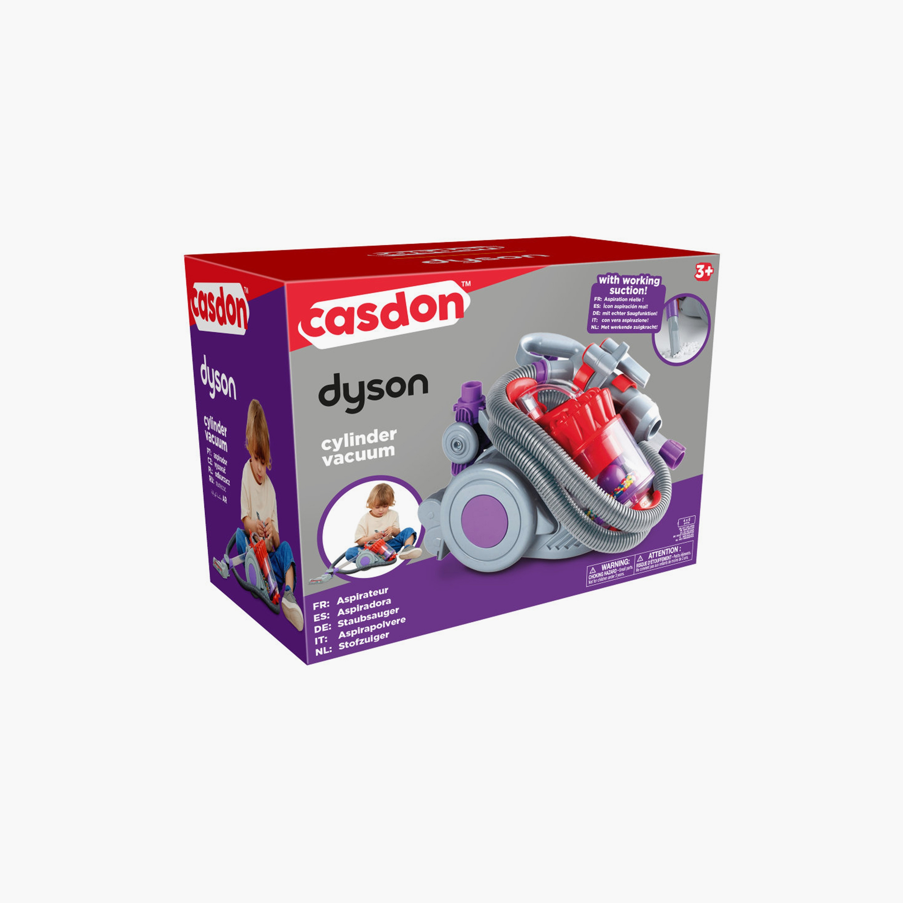 Casdon Dyson DC22 Toy Vacuum Realistic Play Toy-toys-roleplay-householdsets-image-7