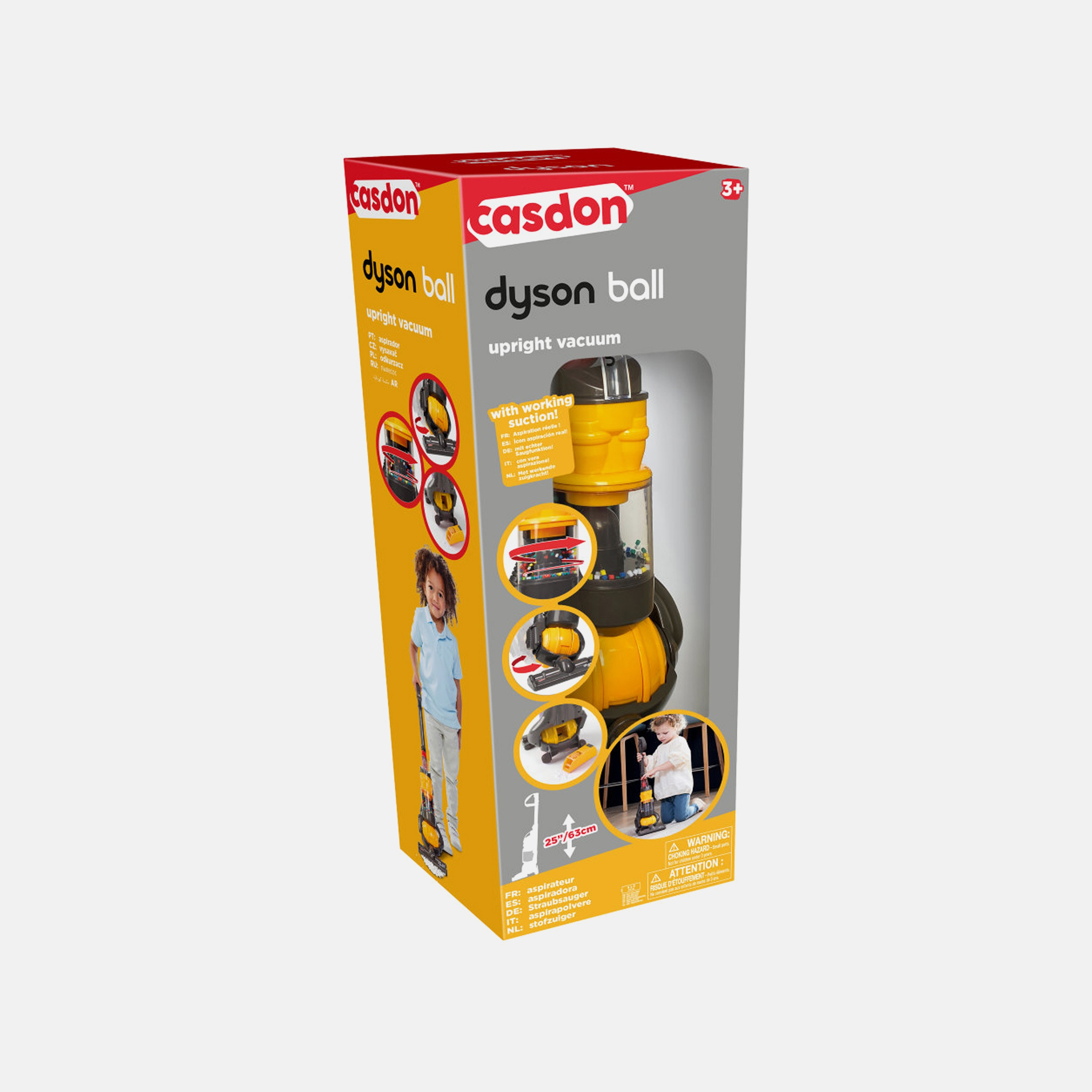 Casdon Dyson Ball Vacuum Cleaner Realistic Play Toy-toys-roleplay-householdsets-image-8