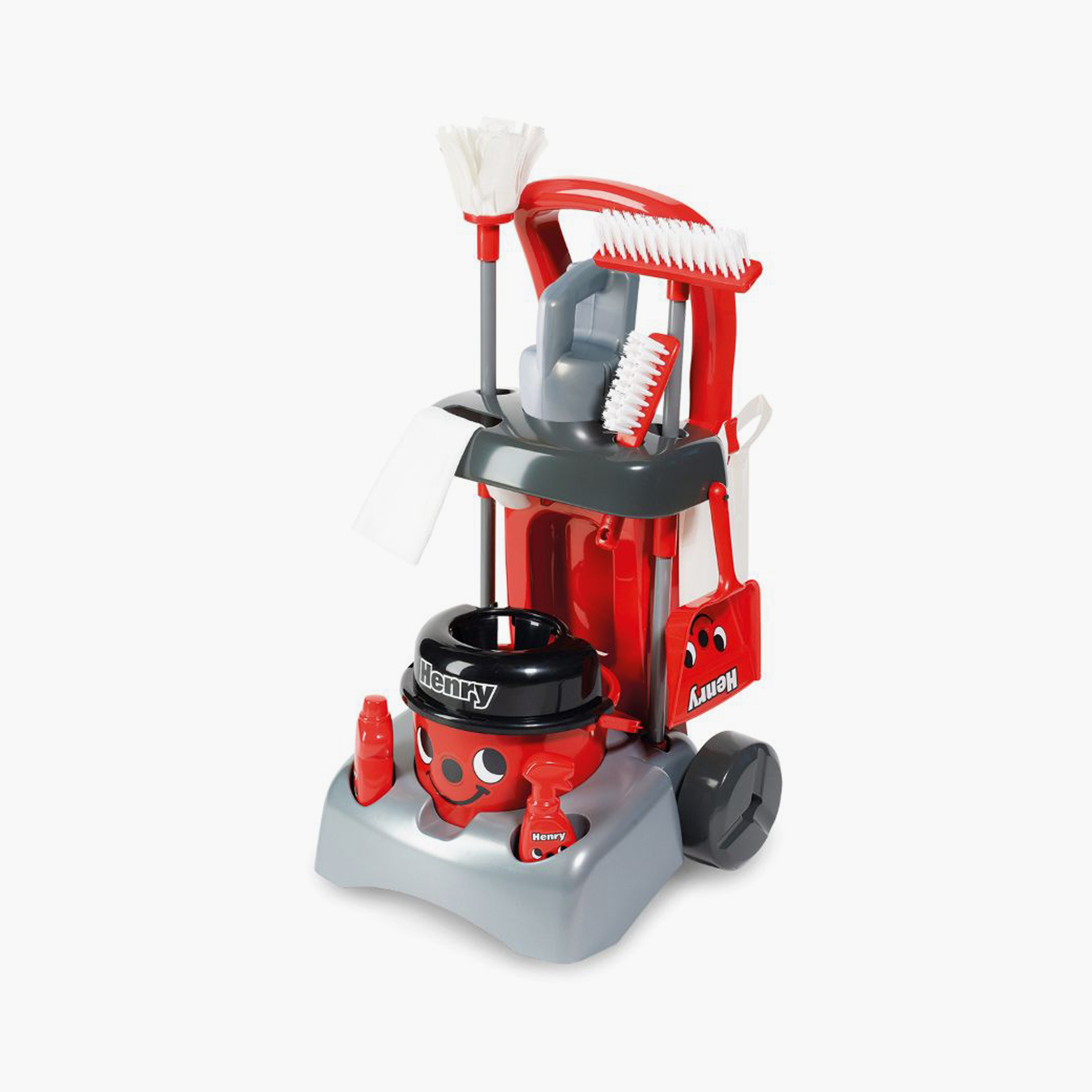 Casdon Henry Deluxe Cleaning Trolley Realistic Play Set-toys-babyandtoddlertoys-learningtoys-image-1