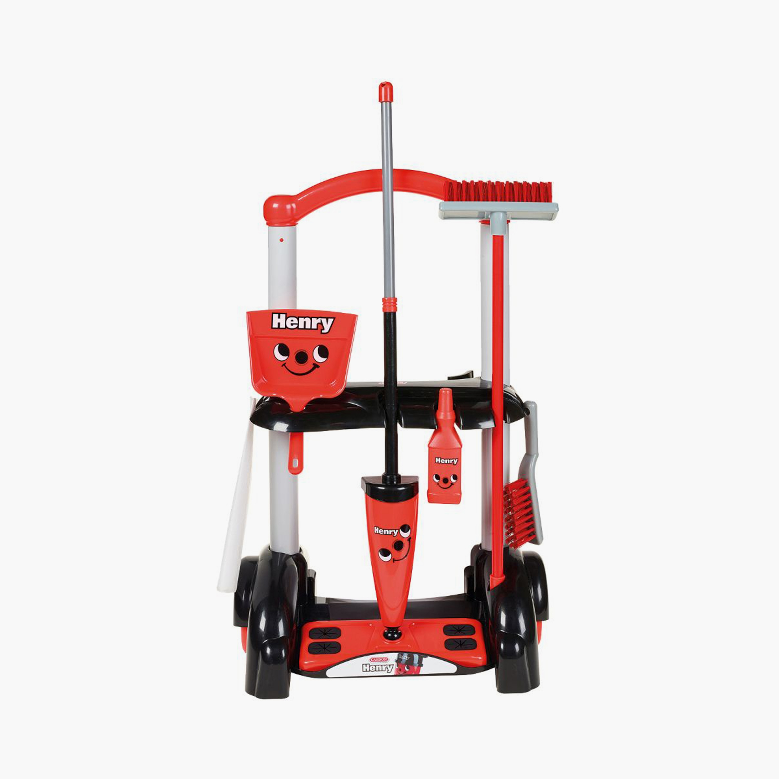 Casdon Henry Cleaning Trolley Realistic Play Toy Set-toys-roleplay-supermarketandshoppingsets-image-1