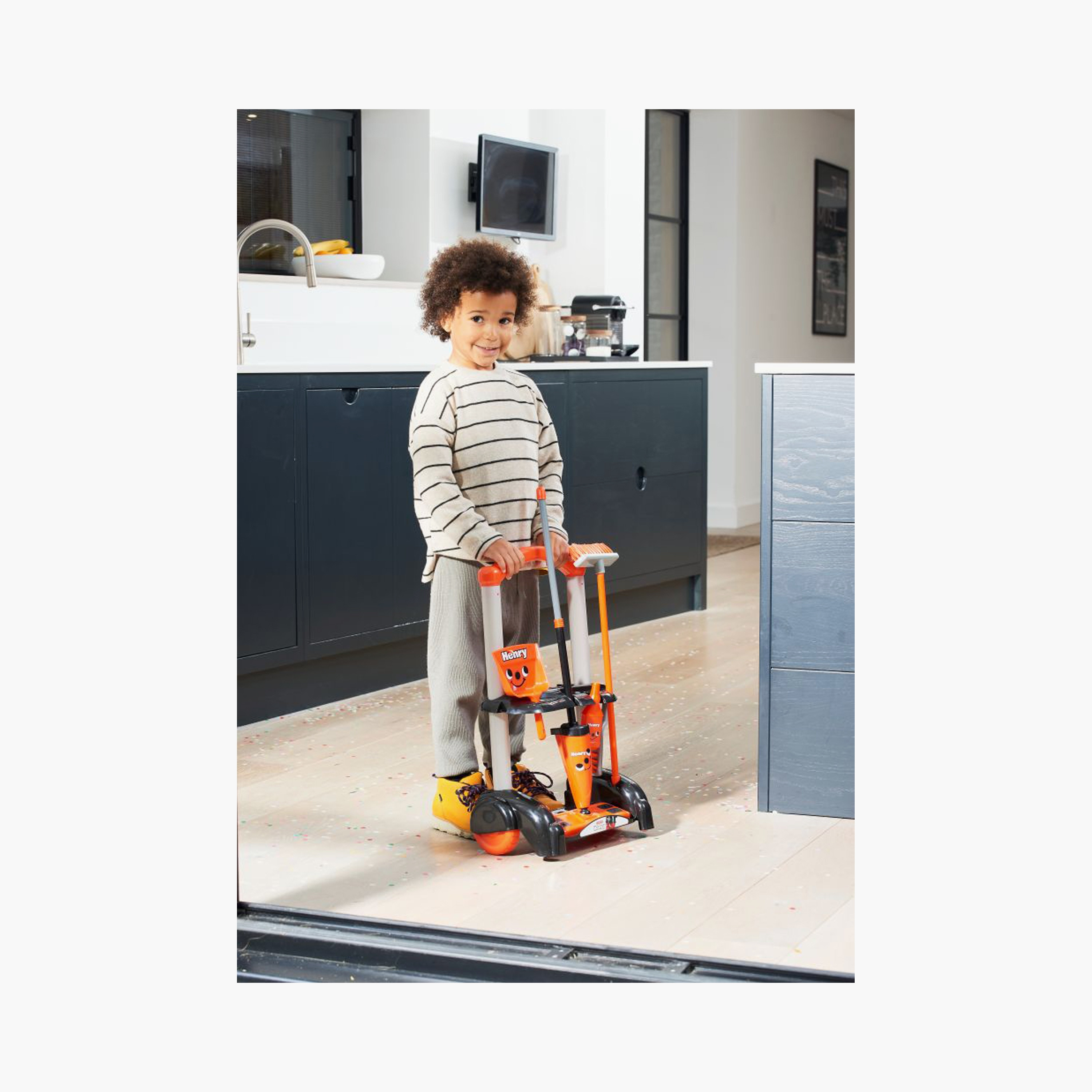 Casdon Henry Cleaning Trolley Realistic Play Toy Set-toys-roleplay-supermarketandshoppingsets-image-7