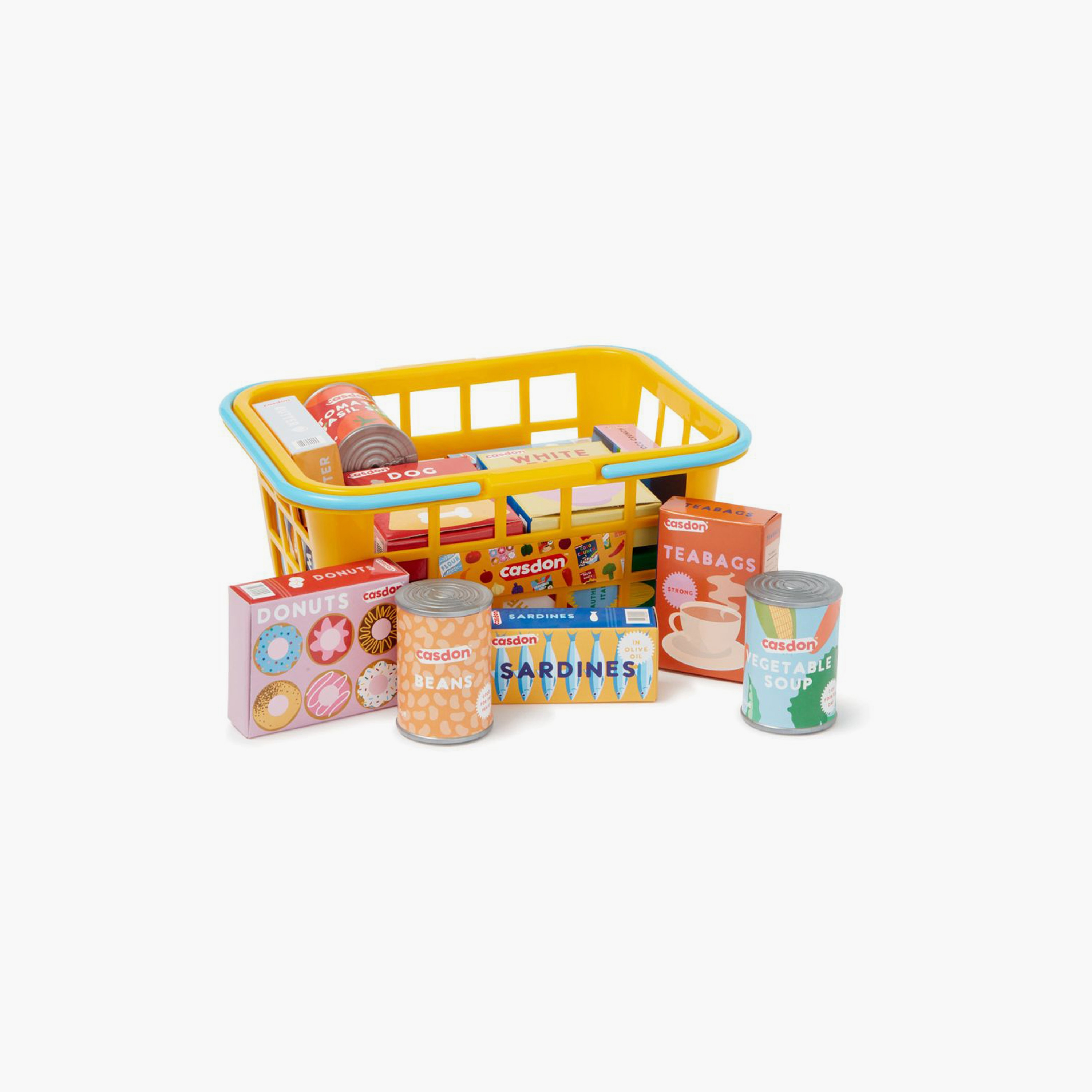 Casdon Shopping Basket Realistic Play Toy-toys-roleplay-supermarketandshoppingsets-image-1