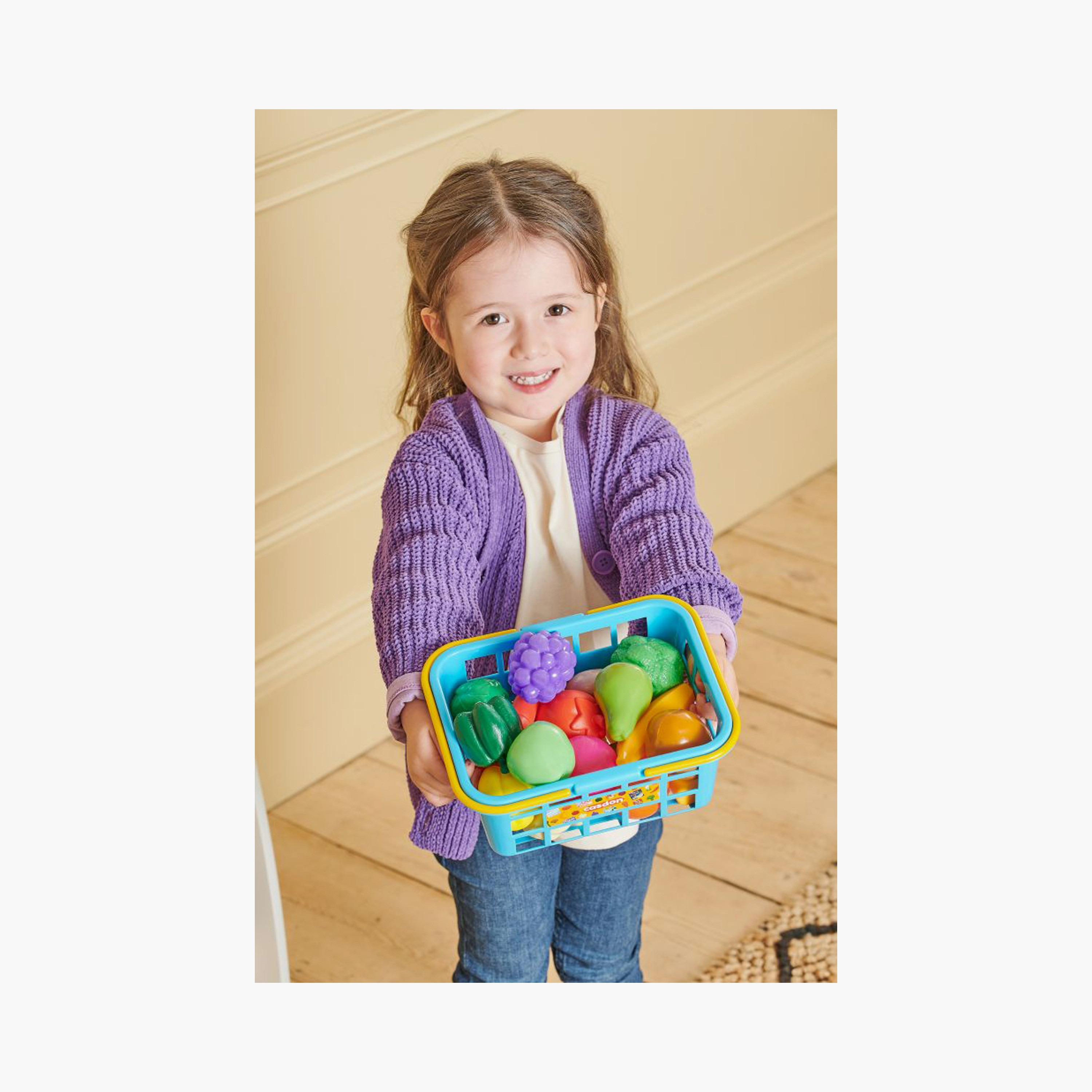 Casdon Fruit & Veg Basket: Realistic Play Shop Set-toys-roleplay-playfoods-image-5