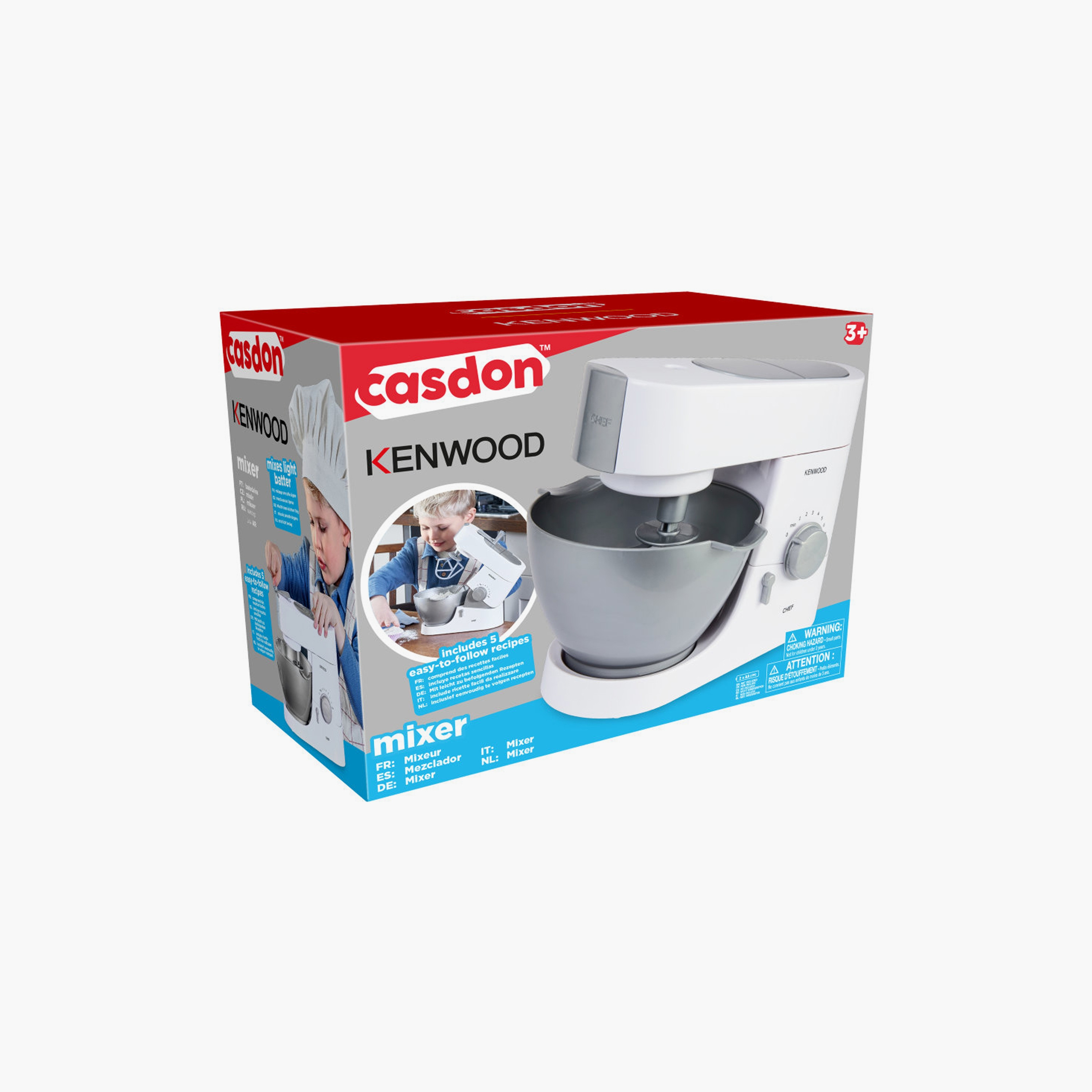 Casdon Kenwood Mixer Realistic Play Toy-toys-roleplay-householdsets-image-8