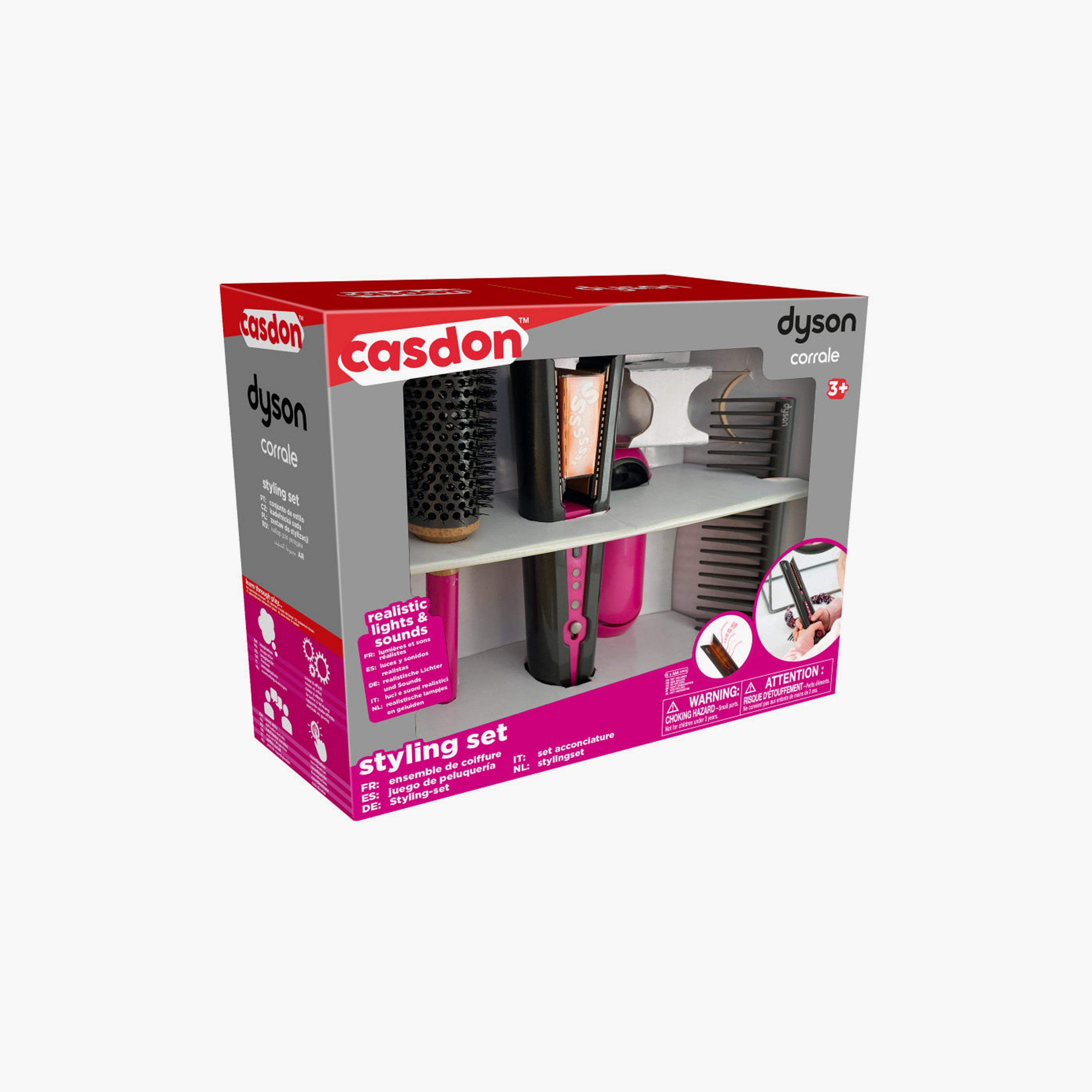 Casdon Dyson Corrale Realistic Play Styling Toy Set-toys-roleplay-makeupandcosmeticsets-image-8