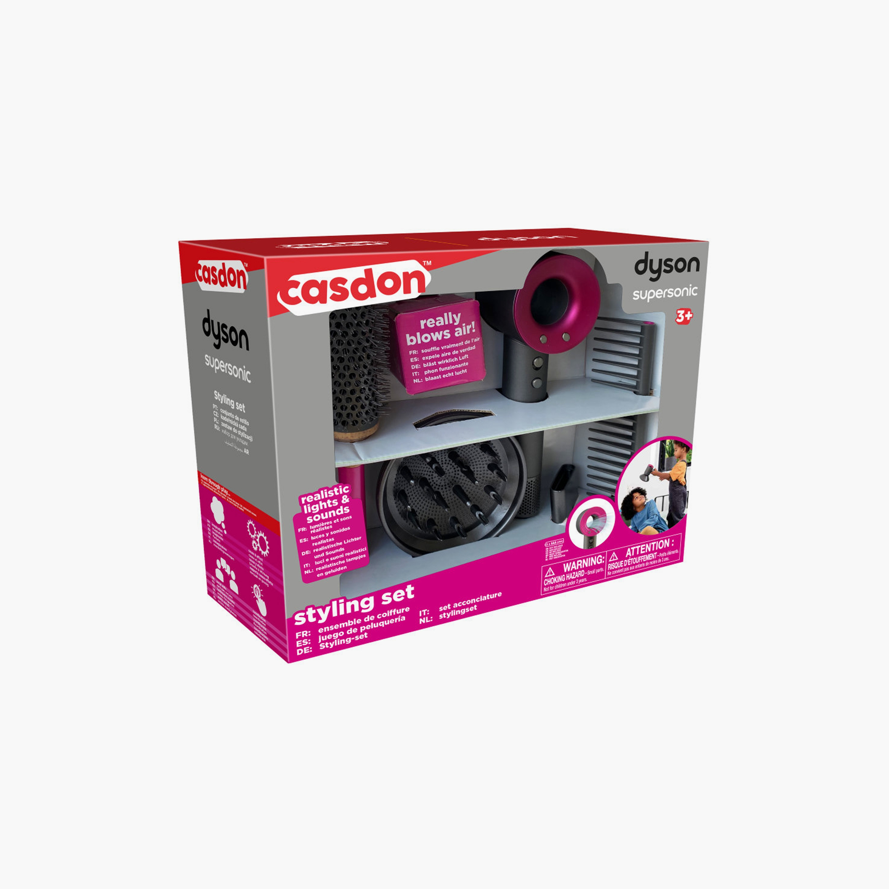 Casdon Dyson Supersonic Realistic Play Styling Toy Set-toys-roleplay-makeupandcosmeticsets-image-8