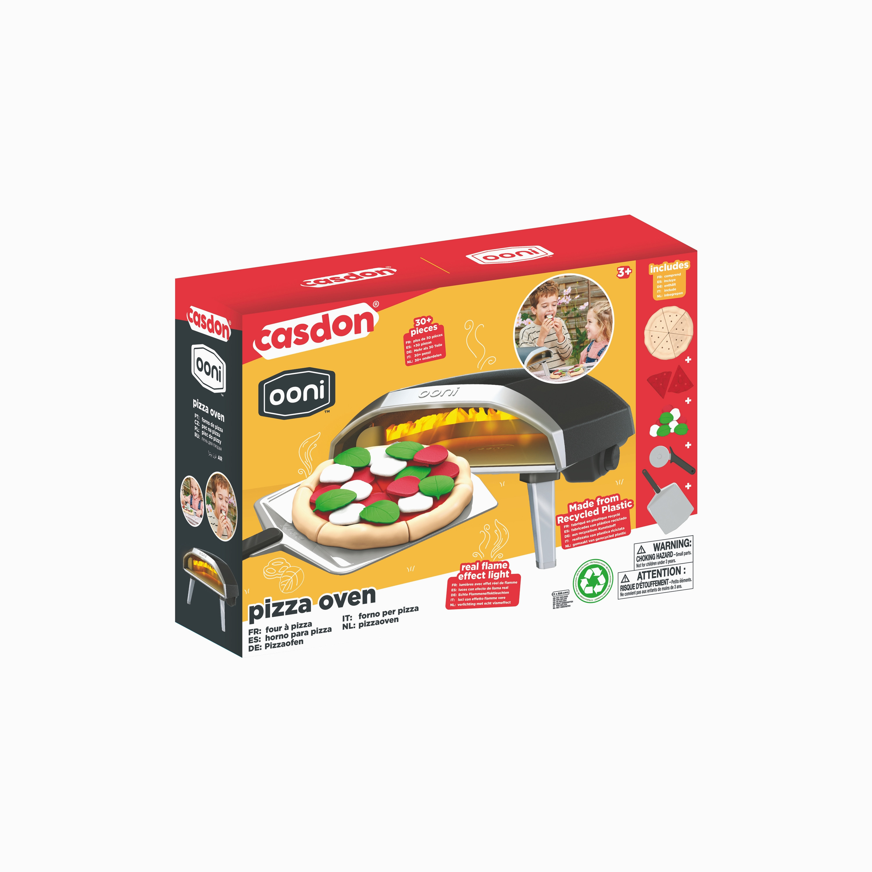 Casdon Ooni Pizza Oven Realistic Play Toy Set-toys-roleplay-playfoods-image-9