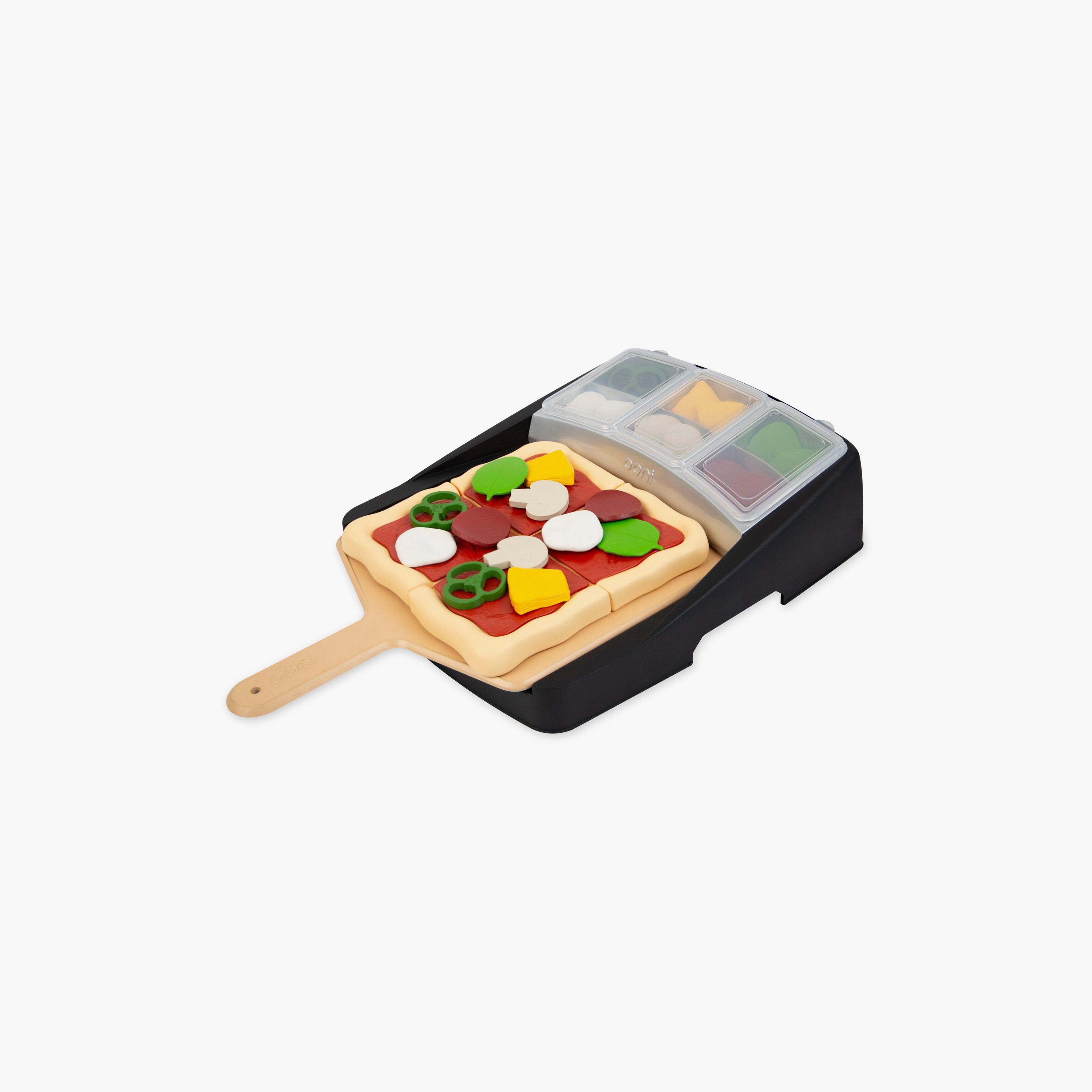 Casdon Ooni Pizza Oven & Topping Station Deluxe Realistic Play Toy Set-toys-roleplay-playfoods-image-6