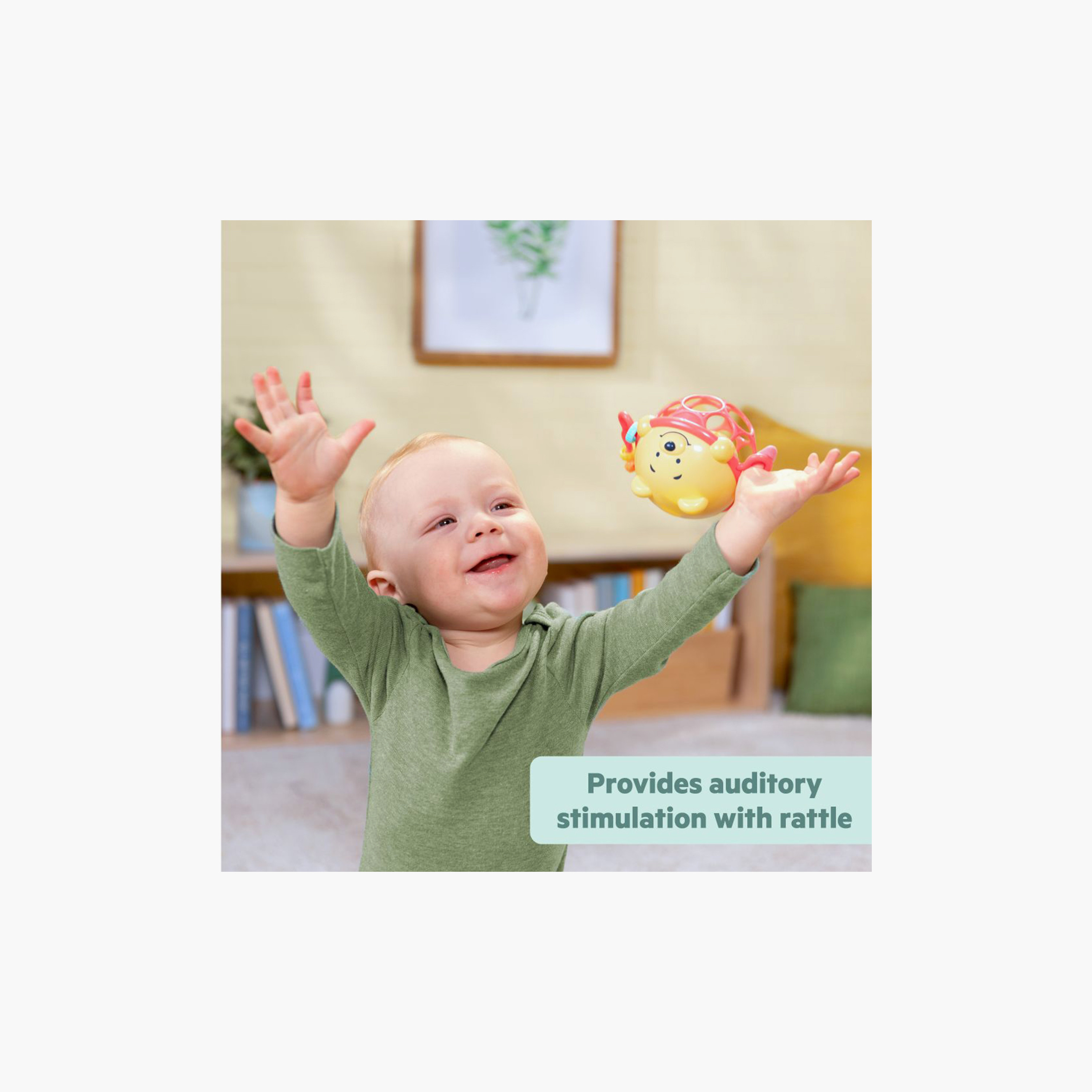 Bright Starts Winnie The Pooh Jingle & Shake Rattle Toy-toys-babyandtoddlertoys-rattlesandteethers-image-4