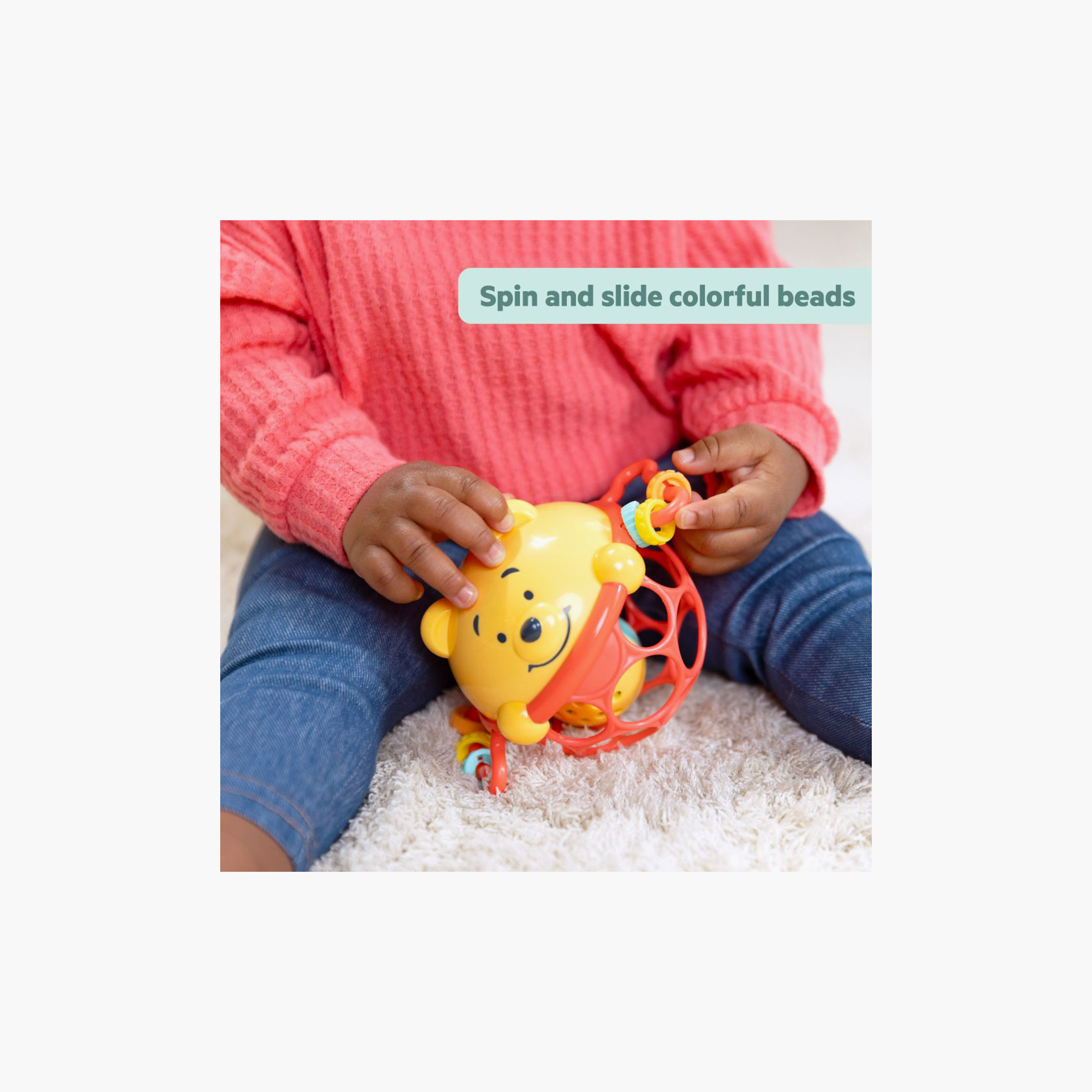 Bright Starts Winnie The Pooh Jingle & Shake Rattle Toy-toys-babyandtoddlertoys-rattlesandteethers-image-5