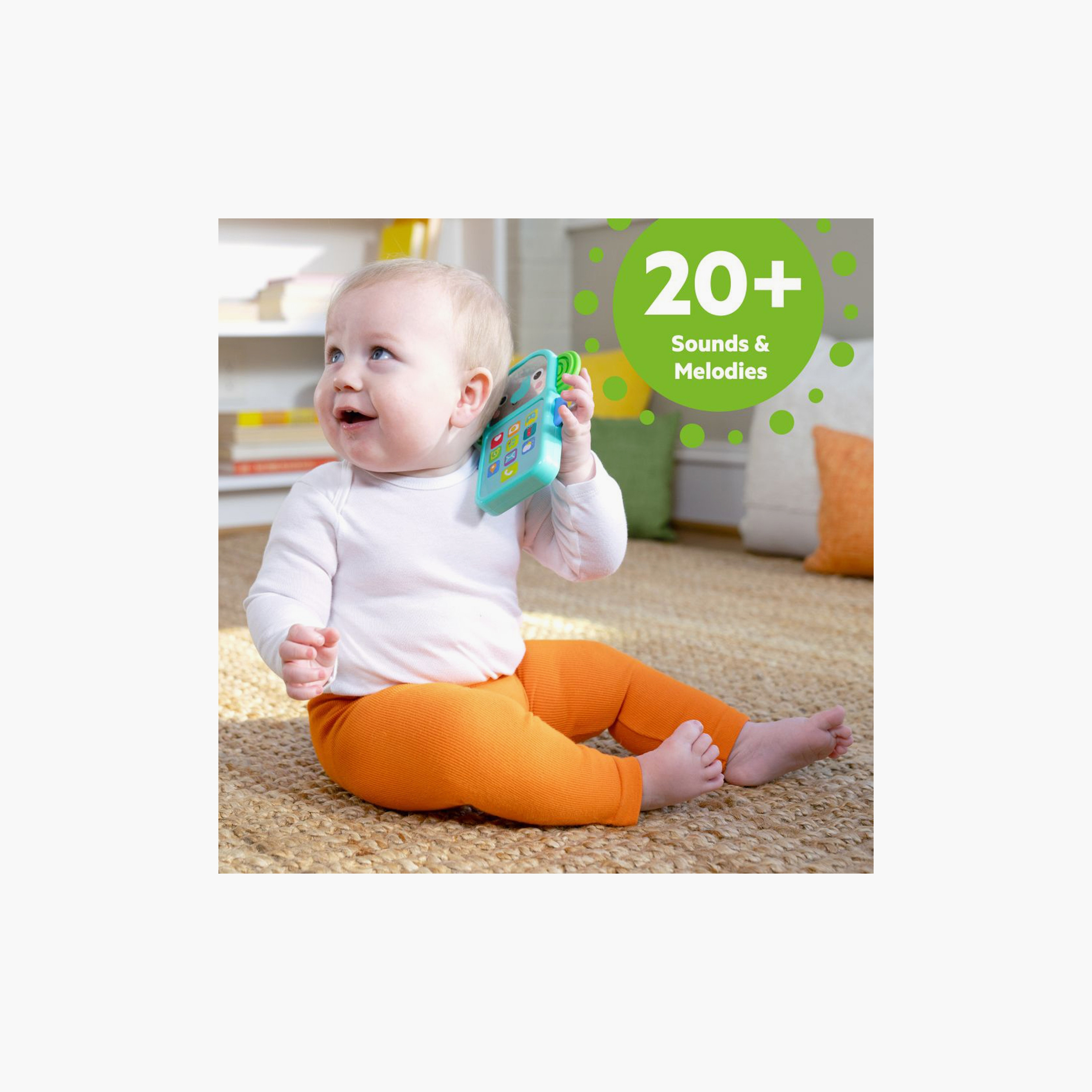 Bright Starts Elephone Musical Toy Phone-toys-babyandtoddlertoys-lightsandmusicaltoys-image-4