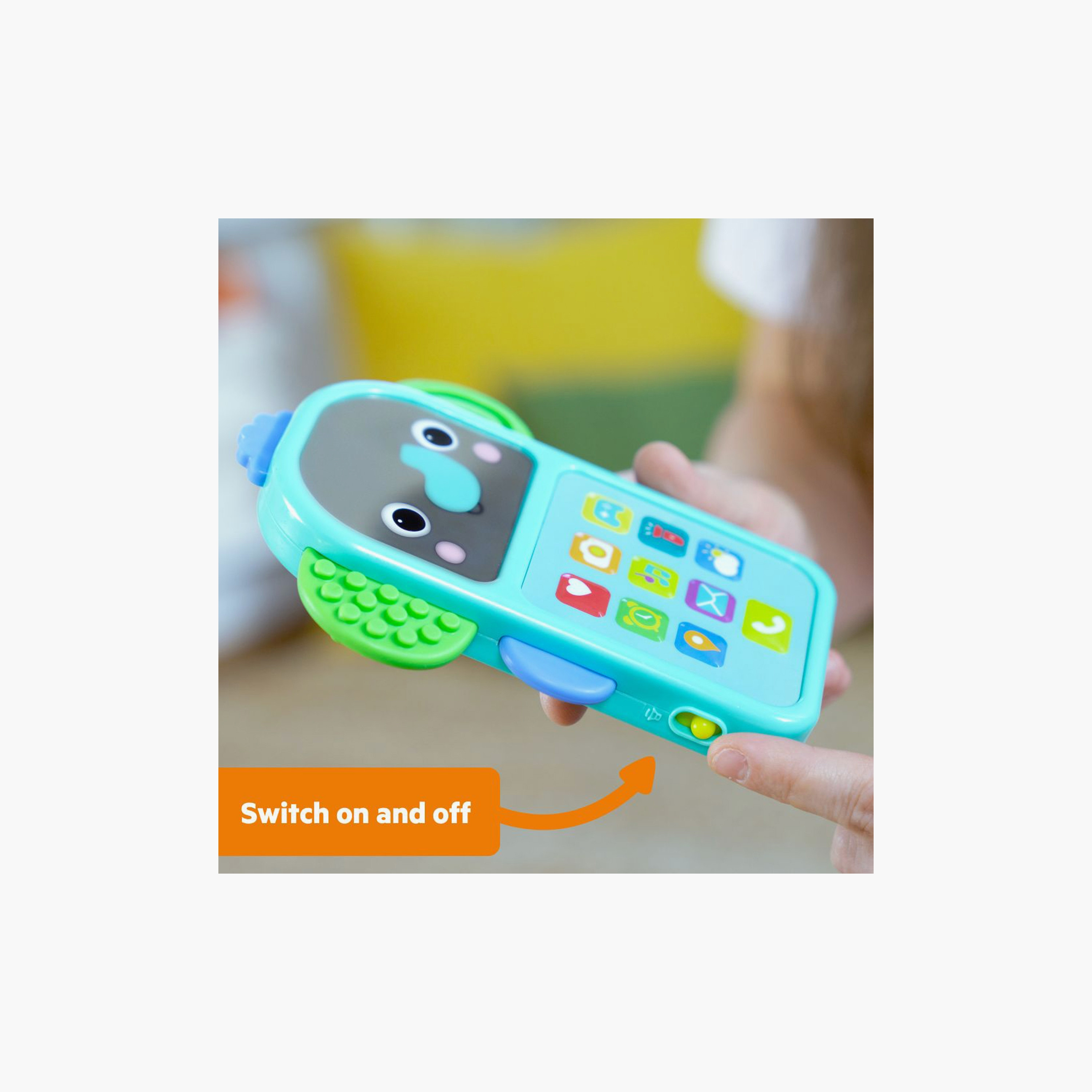 Bright Starts Elephone Musical Toy Phone-toys-babyandtoddlertoys-lightsandmusicaltoys-image-6