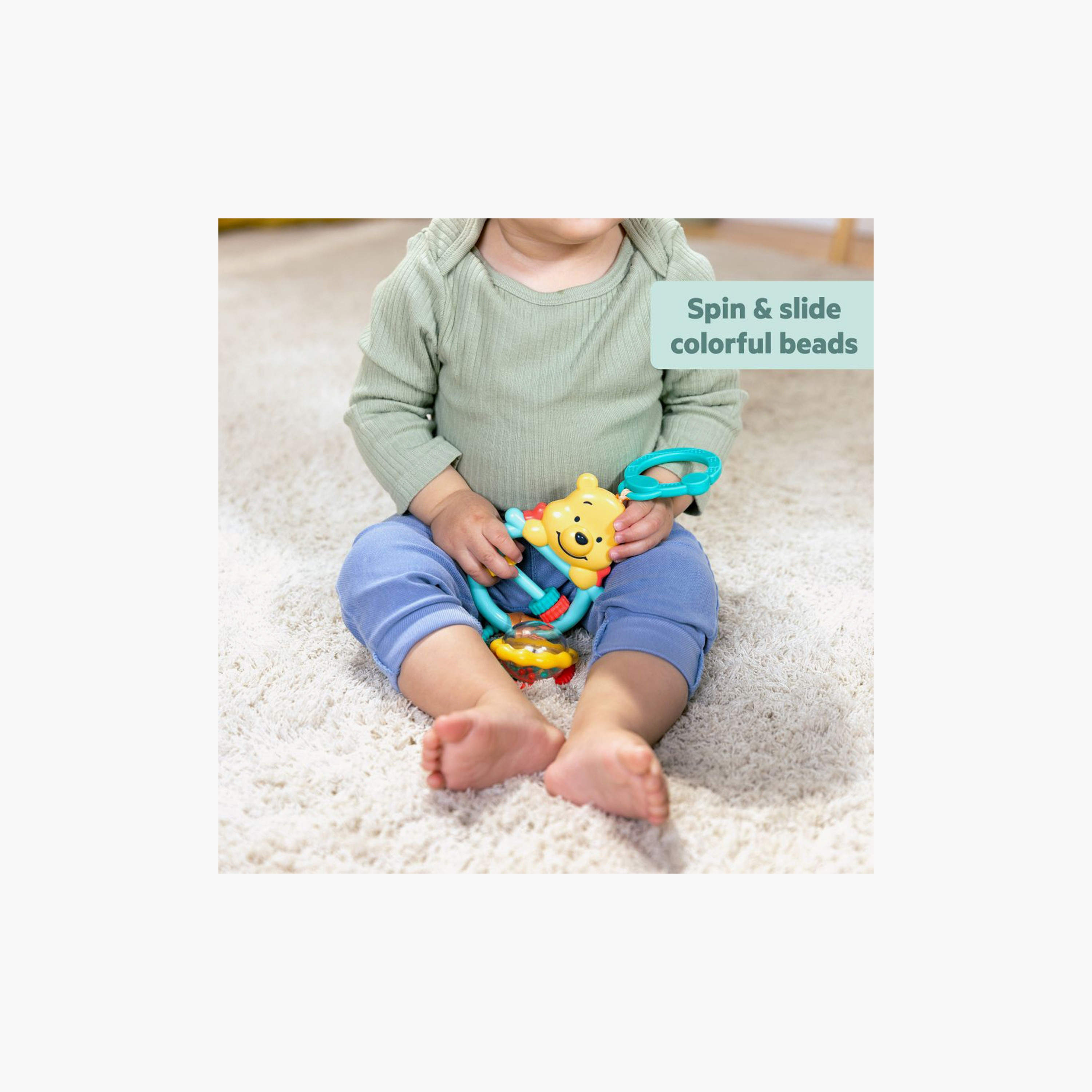Bright Starts Disney Baby Busy Bear Activity Toy - Winnie the Pooh-toys-babyandtoddlertoys-learningtoys-image-3