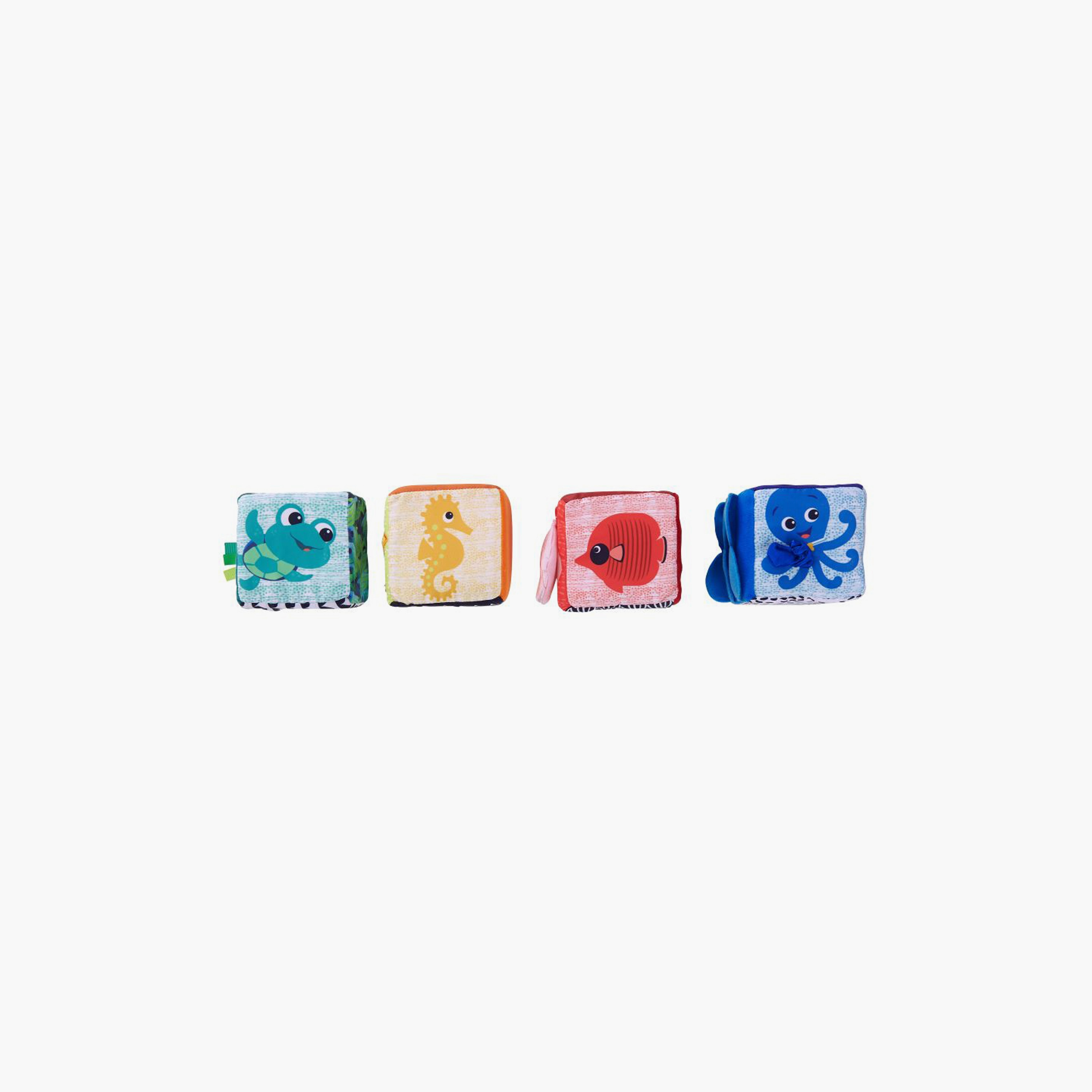 Baby Einstein 4-Piece Explore & Discover Soft Blocks Toys-toys-buildingblocks-blocks-image-1