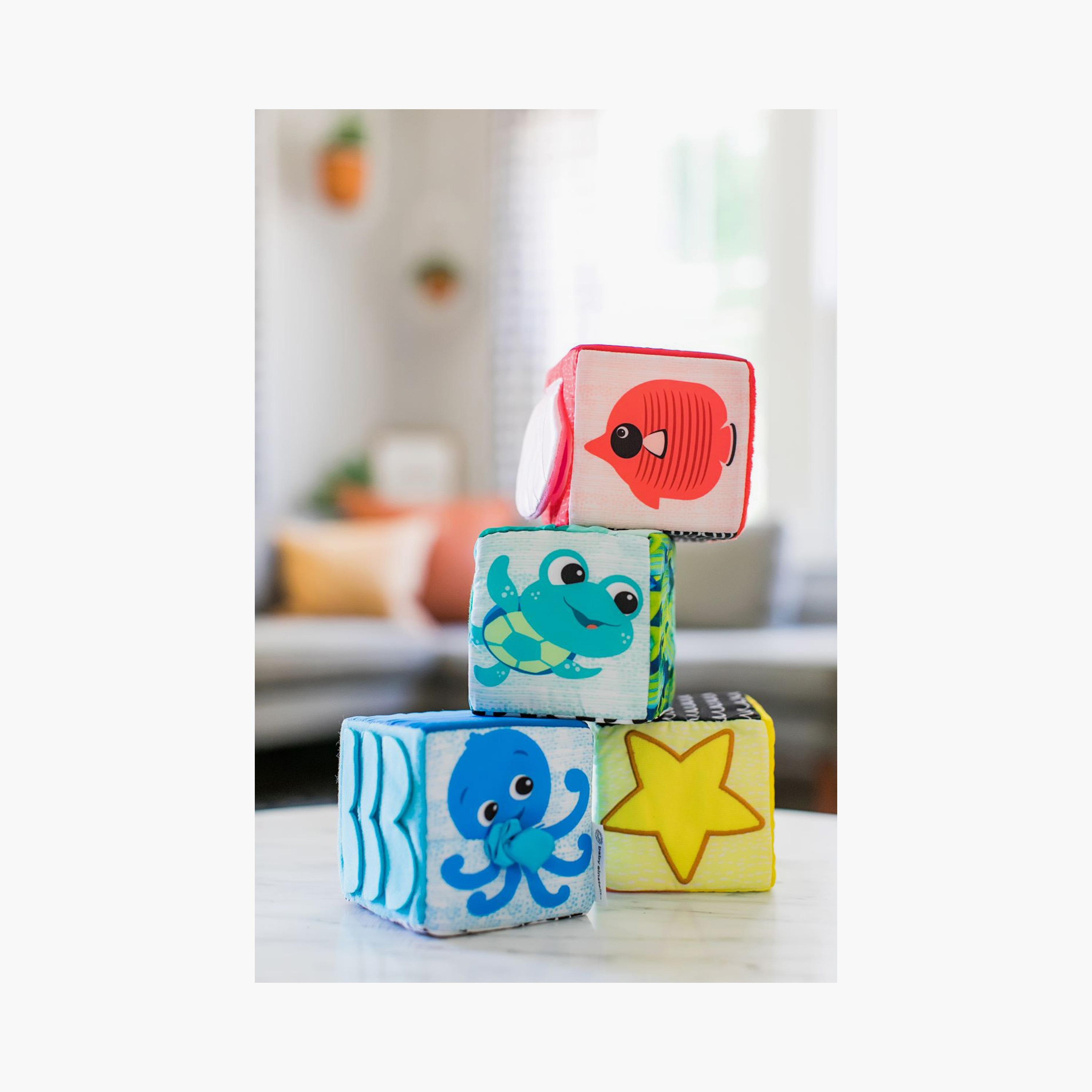 Baby Einstein 4-Piece Explore & Discover Soft Blocks Toys-toys-buildingblocks-blocks-image-2