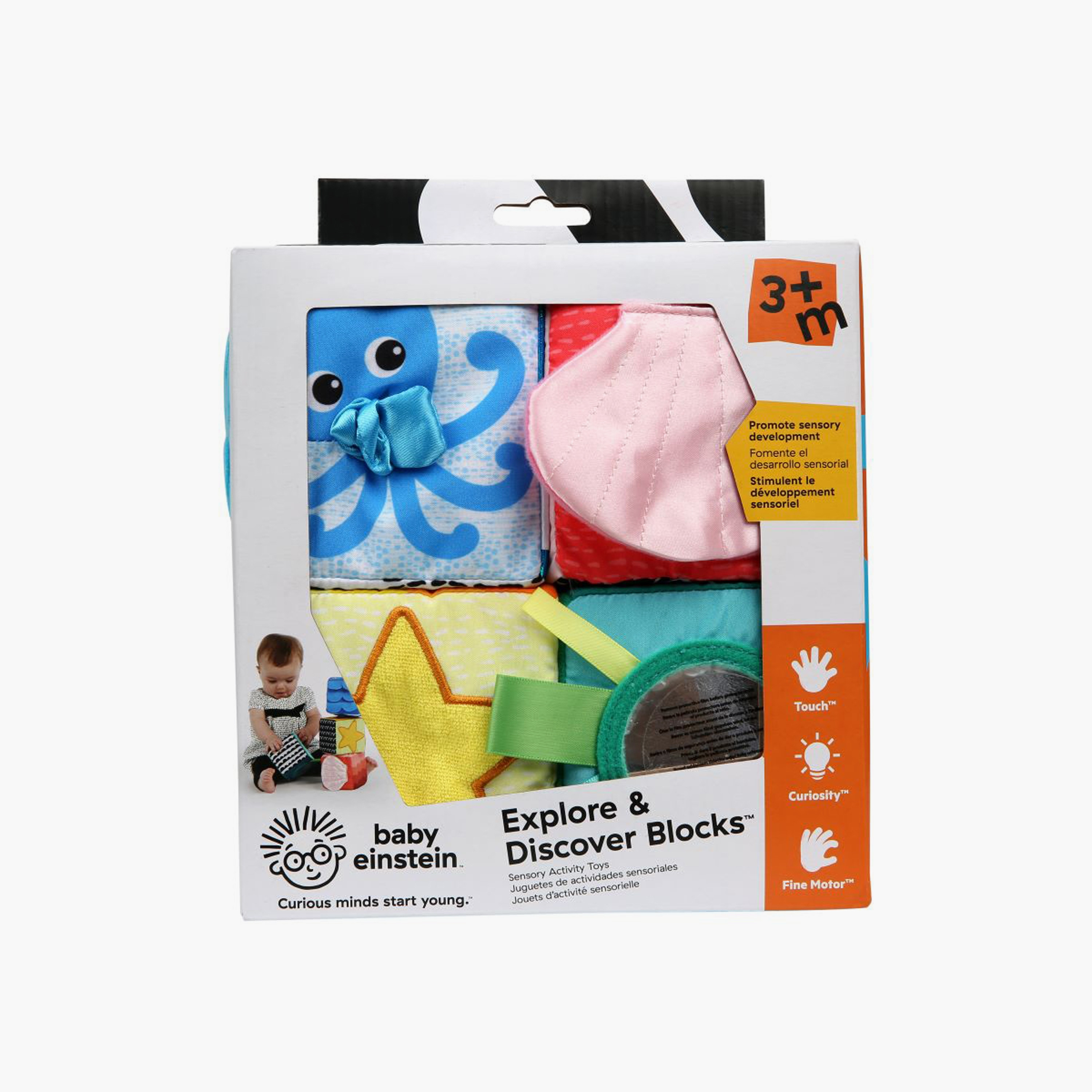 Baby Einstein 4-Piece Explore & Discover Soft Blocks Toys-toys-buildingblocks-blocks-image-8