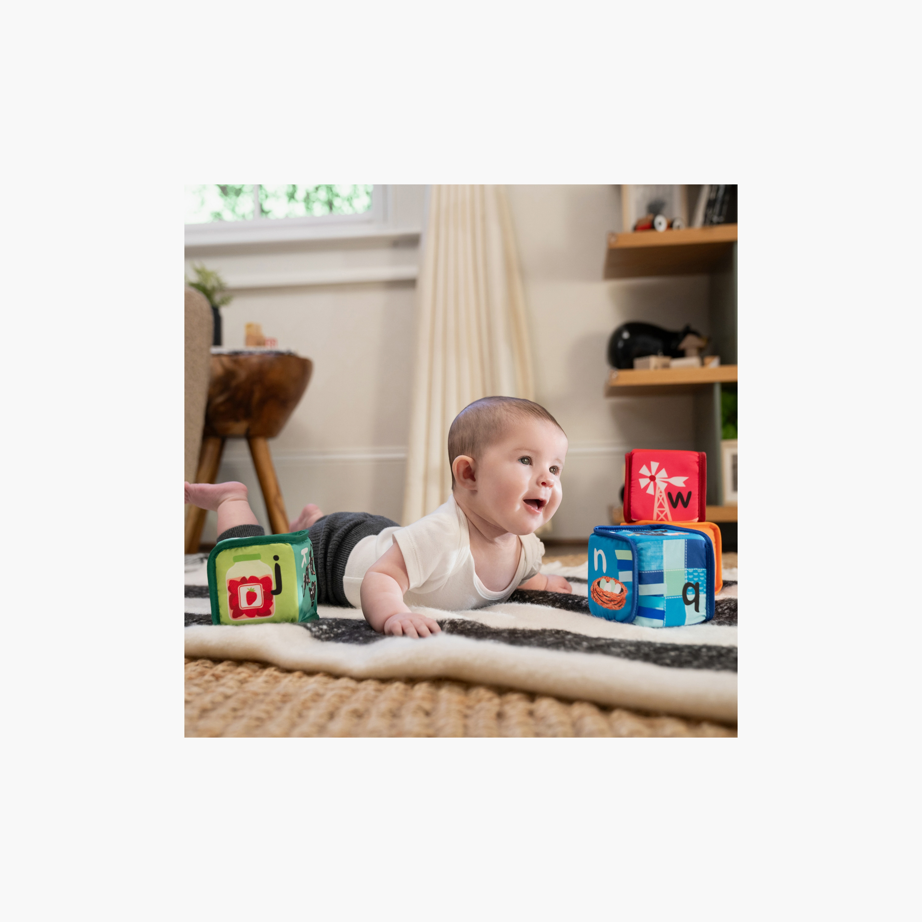 Baby Einstein 4-Piece Alpha Stacks Soft Blocks-toys-babyandtoddlertoys-stackingandnestingtoys-image-3