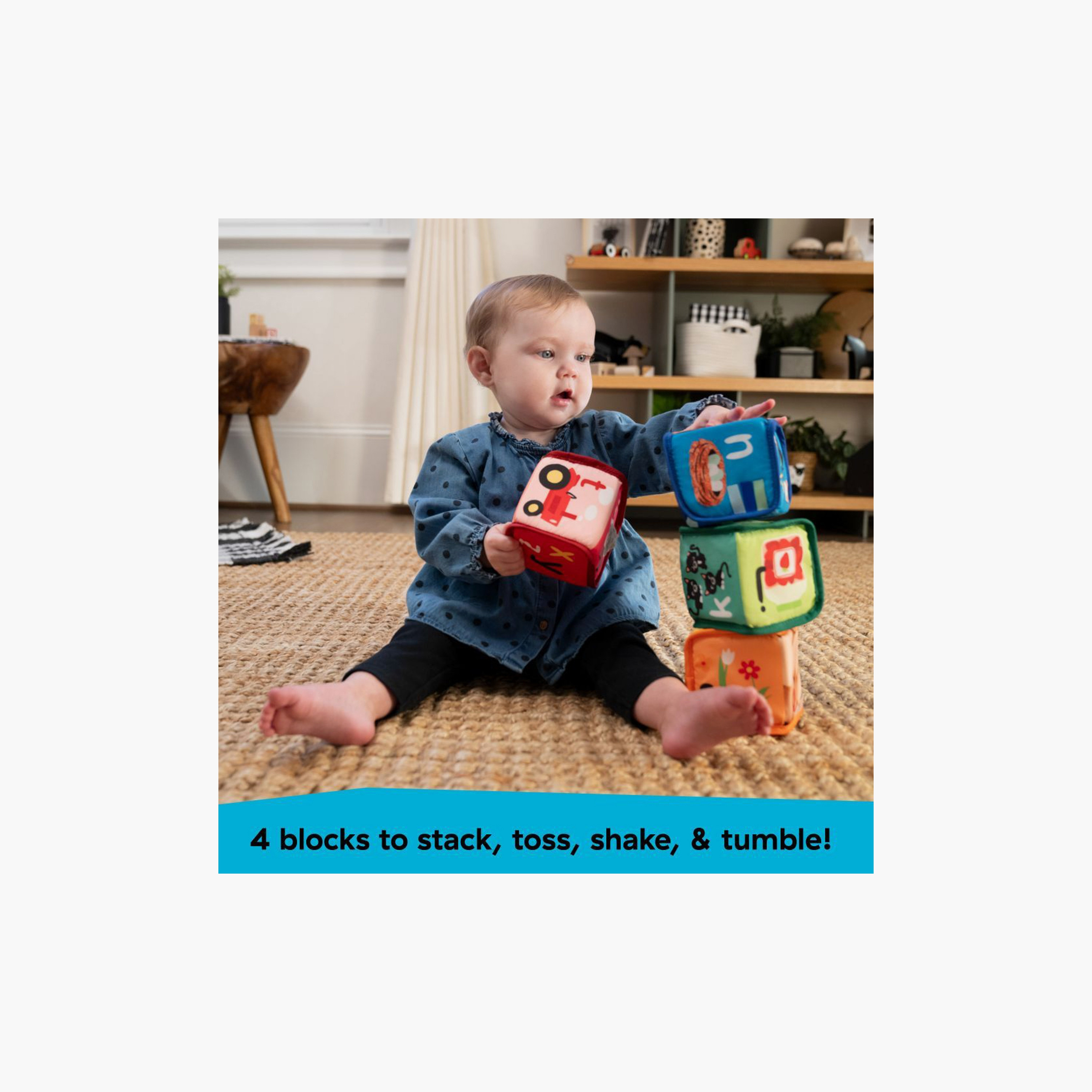 Baby Einstein 4-Piece Alpha Stacks Soft Blocks-toys-babyandtoddlertoys-stackingandnestingtoys-image-4