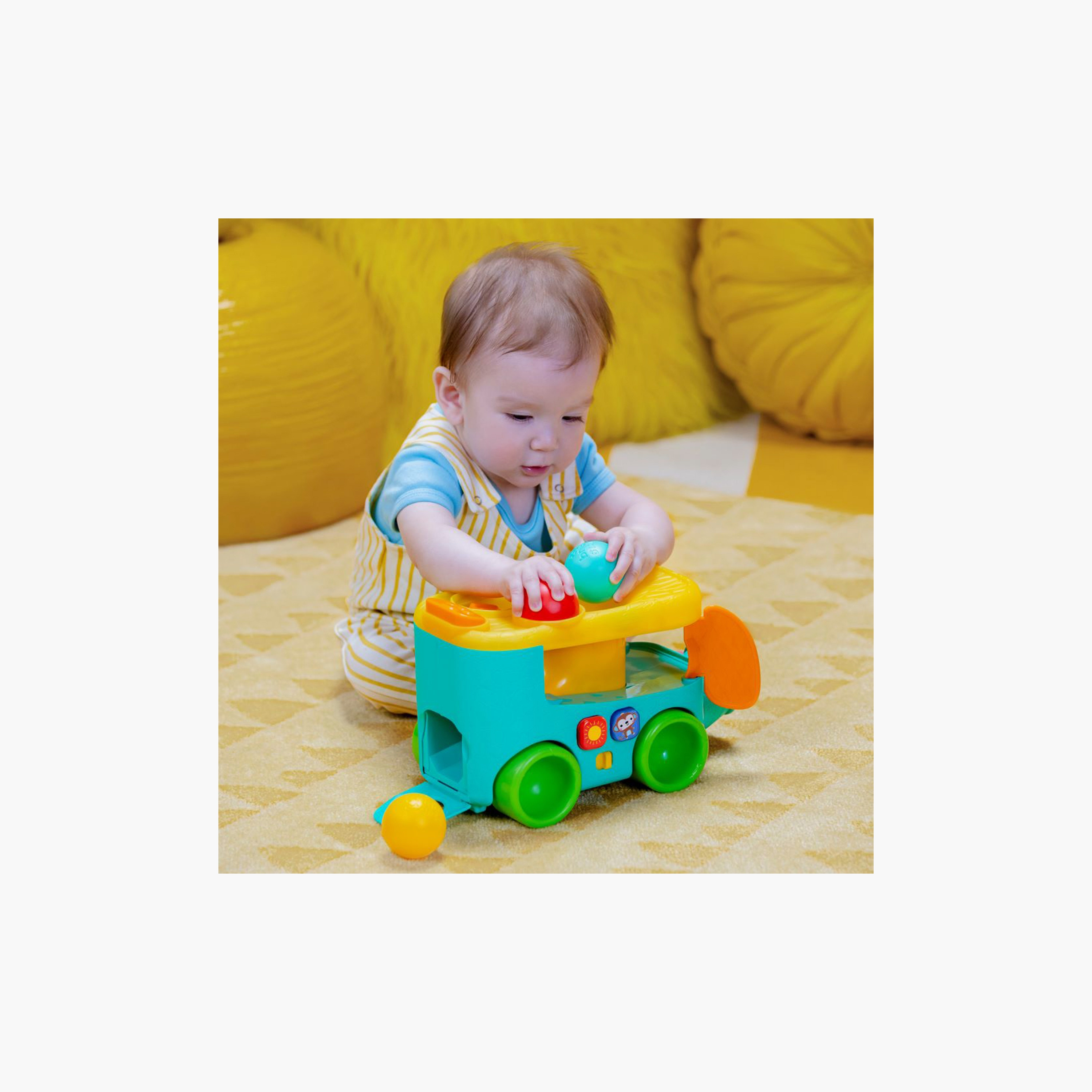 Bright Starts Pop & Roll Safari Bus Ball Play Toy-toys-babyandtoddlertoys-learningtoys-image-3