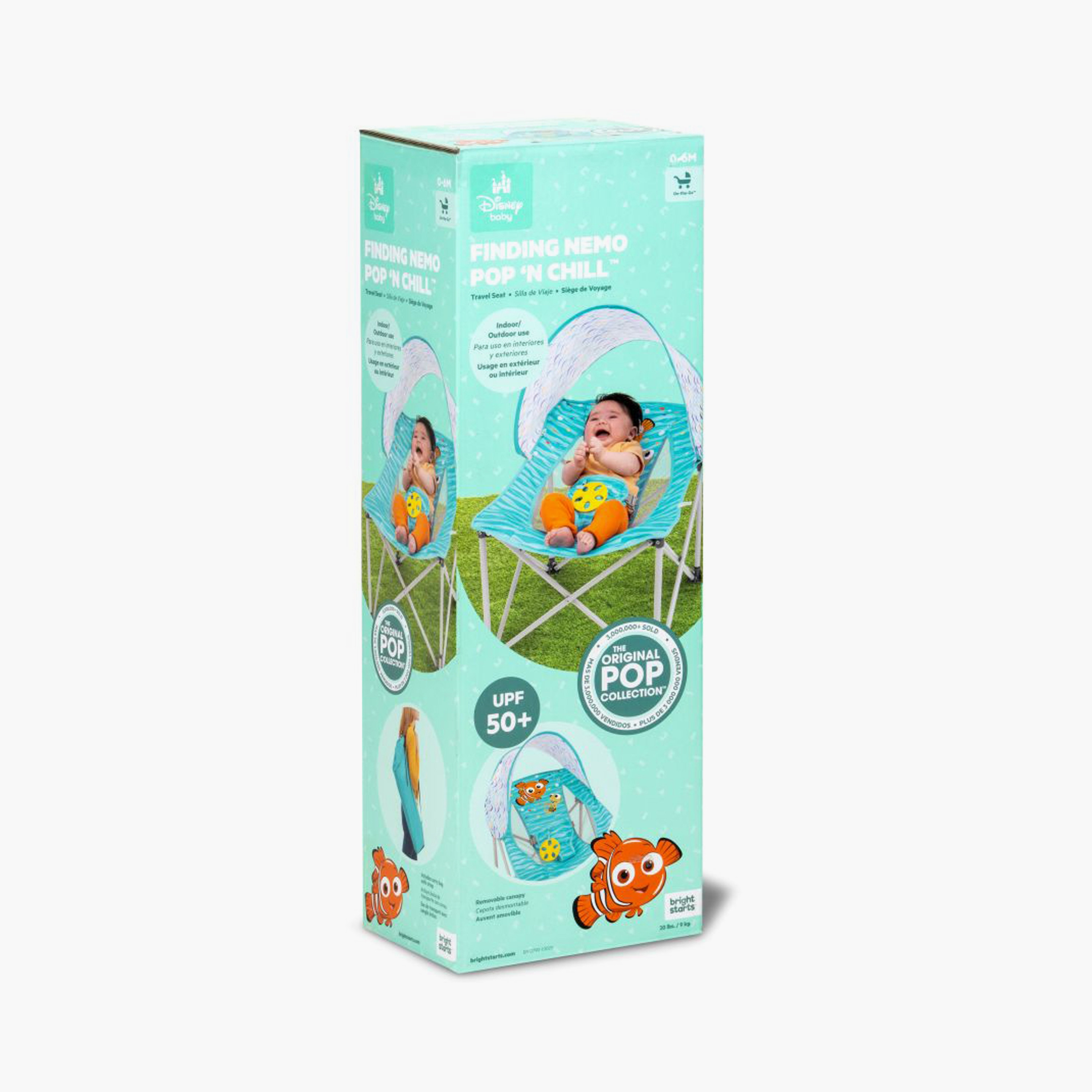 Bright Starts Disney Pop N Chill Travel Seat - Finding Nemo-baby-nursery-toddlerbedding-image-8