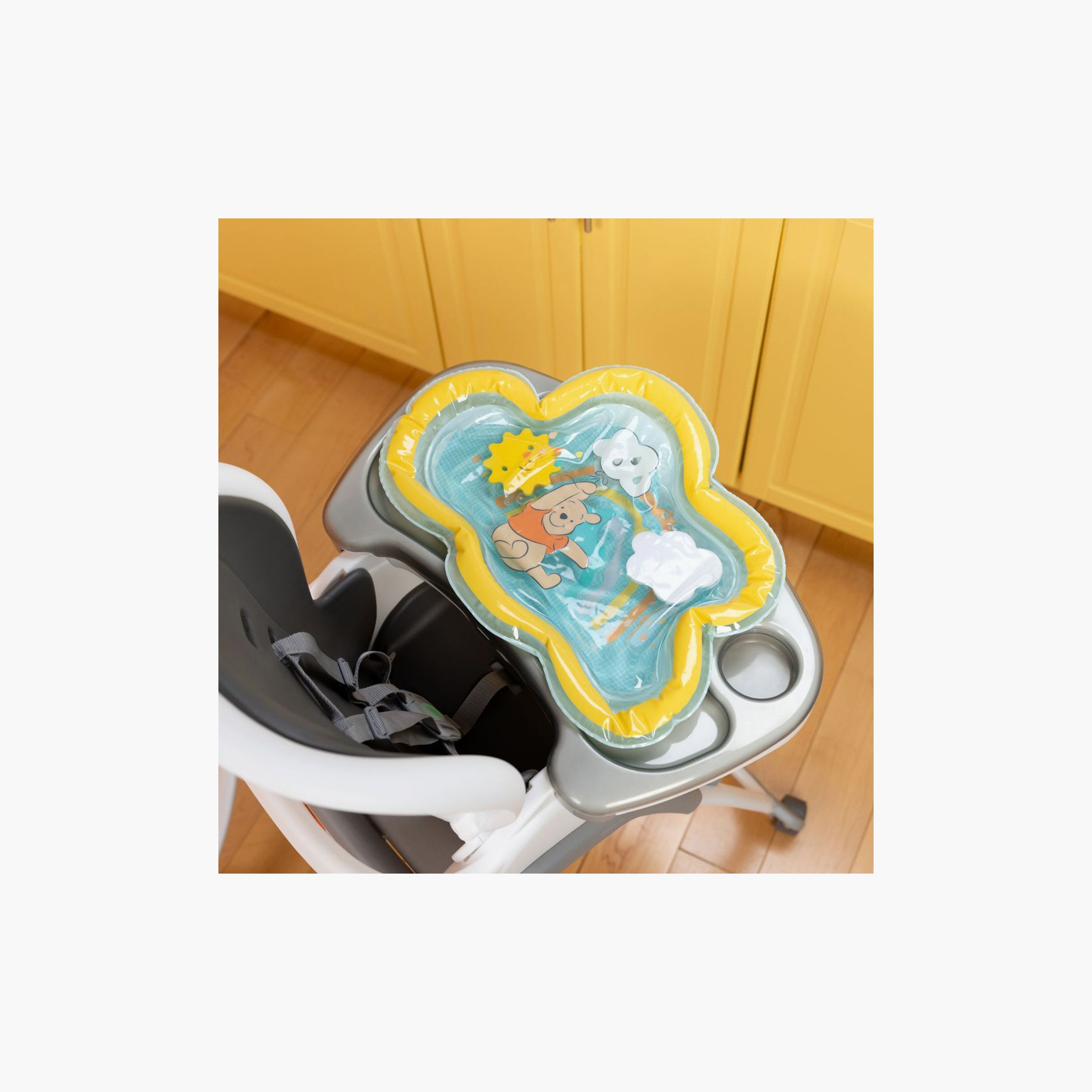 Bright Starts Disney Baby Once Upon A Tummy Time Water Mat - Winnie the Pooh-baby-infantactivity-playpensandplaymats-image-4