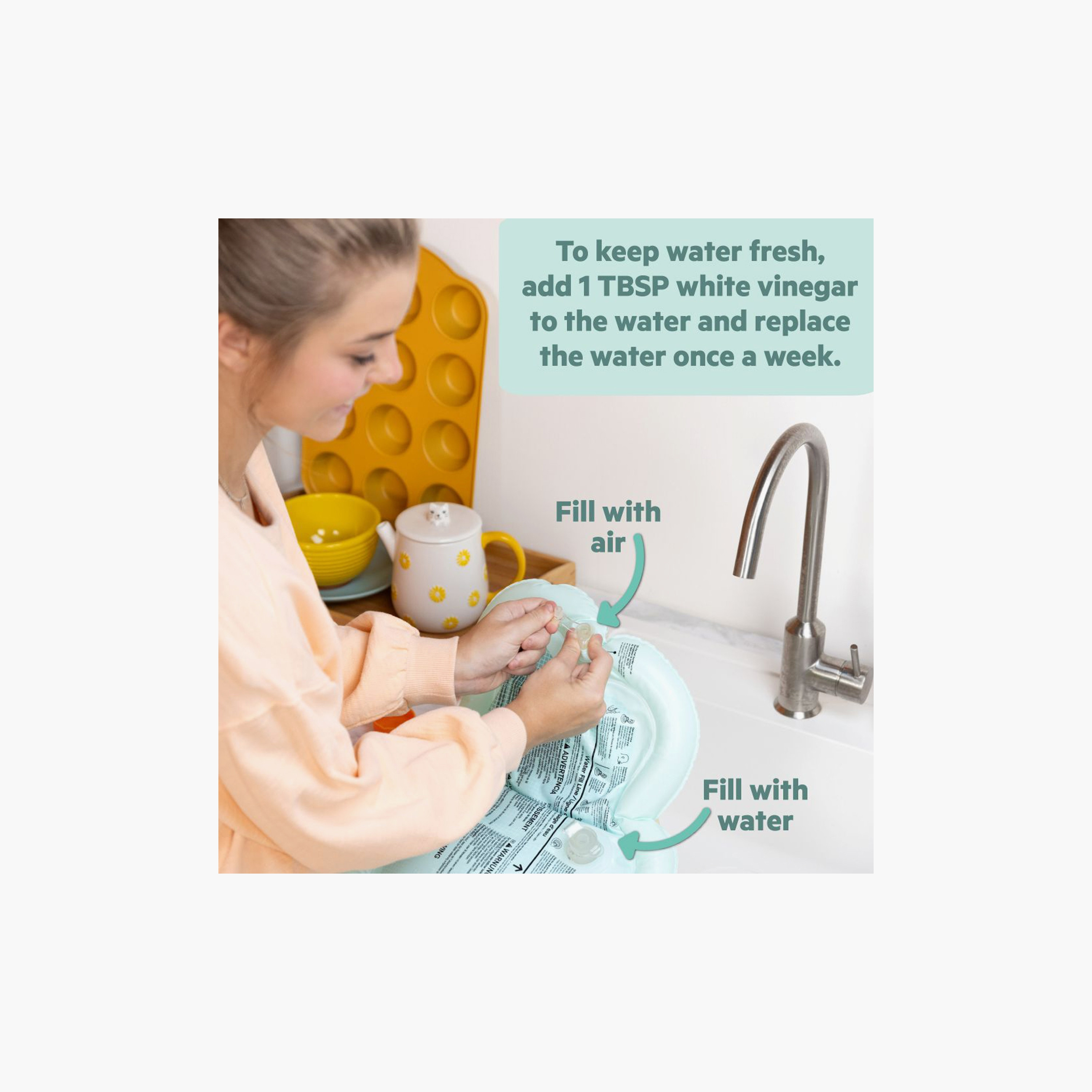 Bright Starts Disney Baby Once Upon A Tummy Time Water Mat - Winnie the Pooh-baby-infantactivity-playpensandplaymats-image-7