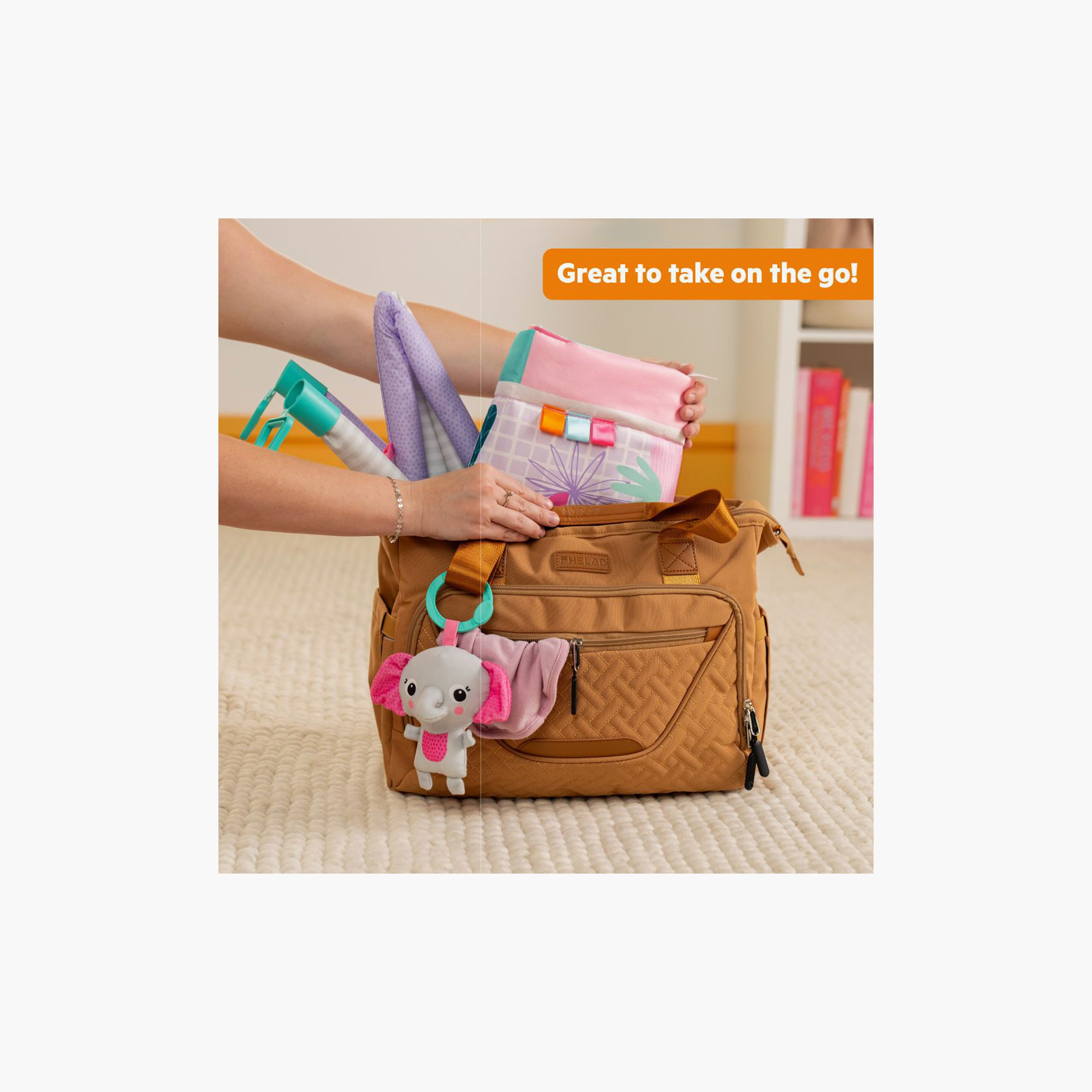 Bright Starts Wild Wiggles Sweet Safari FoldAway Activity Gym-baby-infantactivity-playgyms-image-7