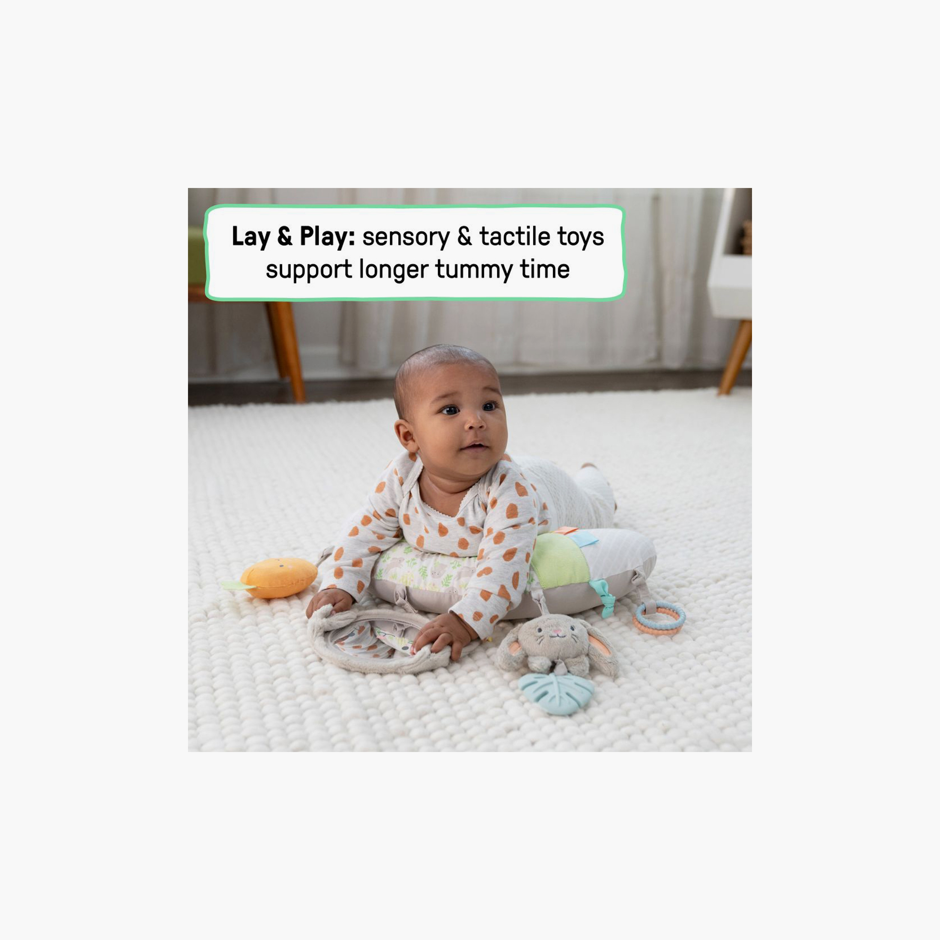 Ingenuity Cozy Prop Sylvi Tummy Time Activity Pillow-toys-babyandtoddlertoys-learningtoys-image-5