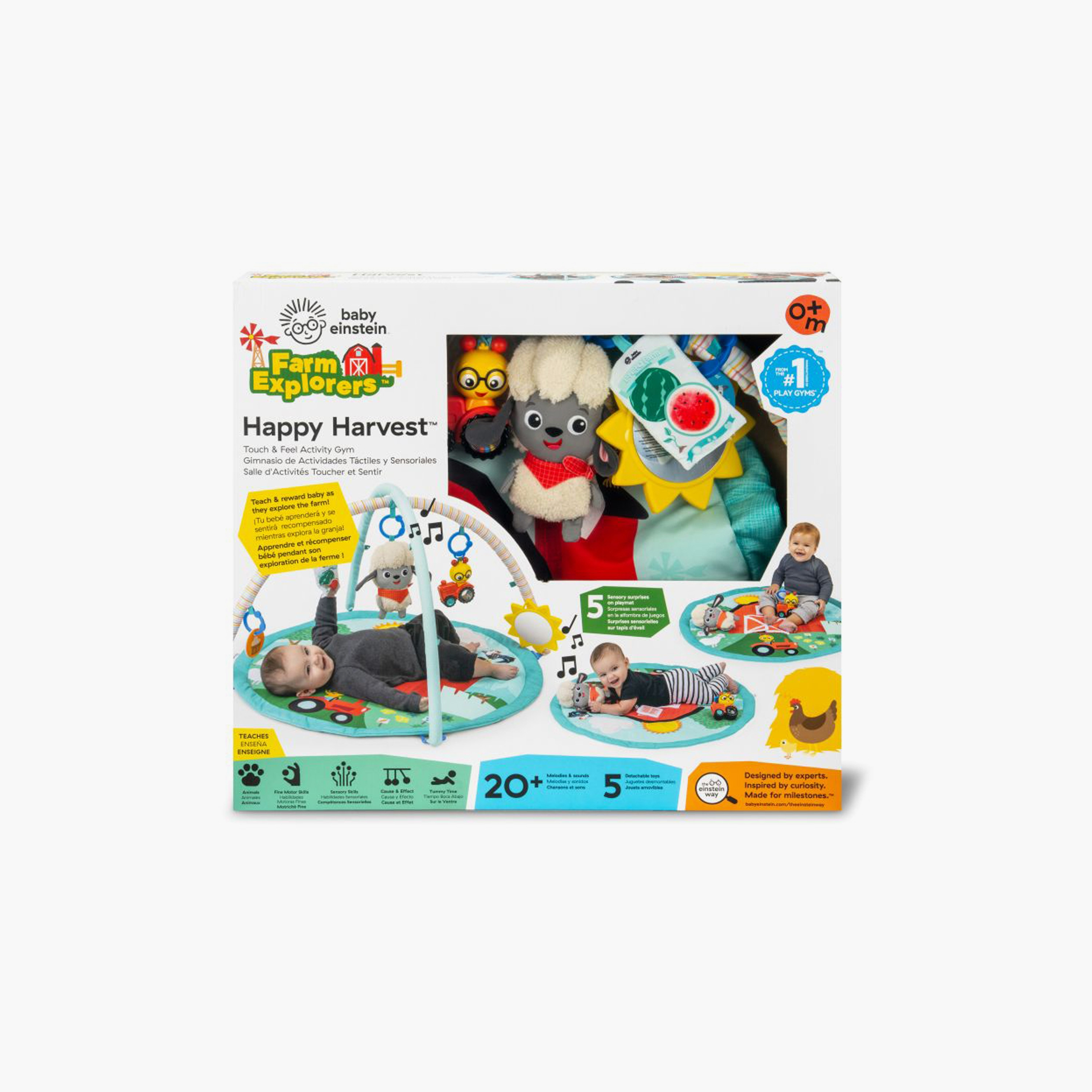 Baby Einstein Touch & Feel Activity Gym - Happy Harvest-baby-infantactivity-playgyms-image-8