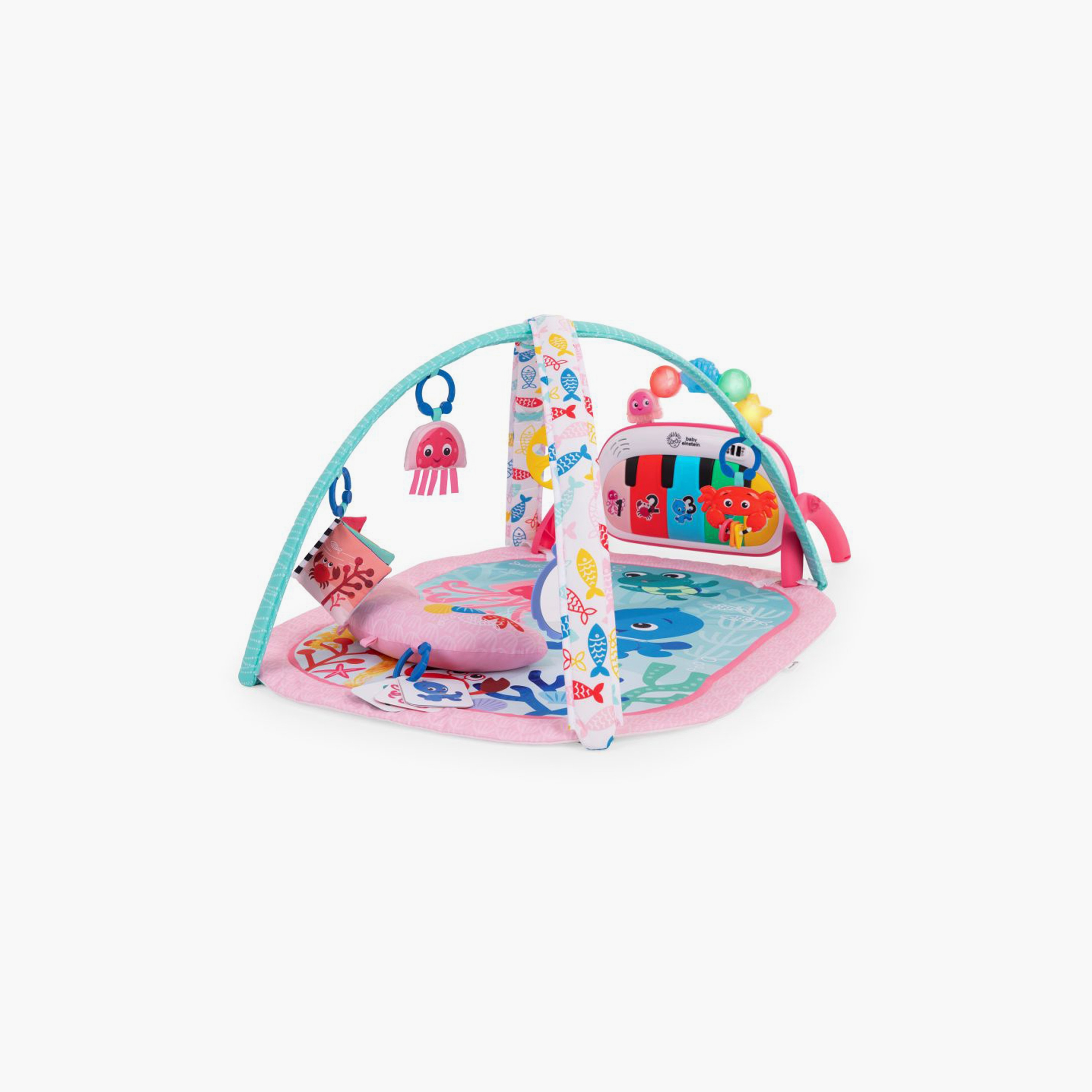 Baby Einstein 4-in-1 Kickin Tunes Jellyfish Jamboree Discovery Gym-baby-infantactivity-playgyms-image-1