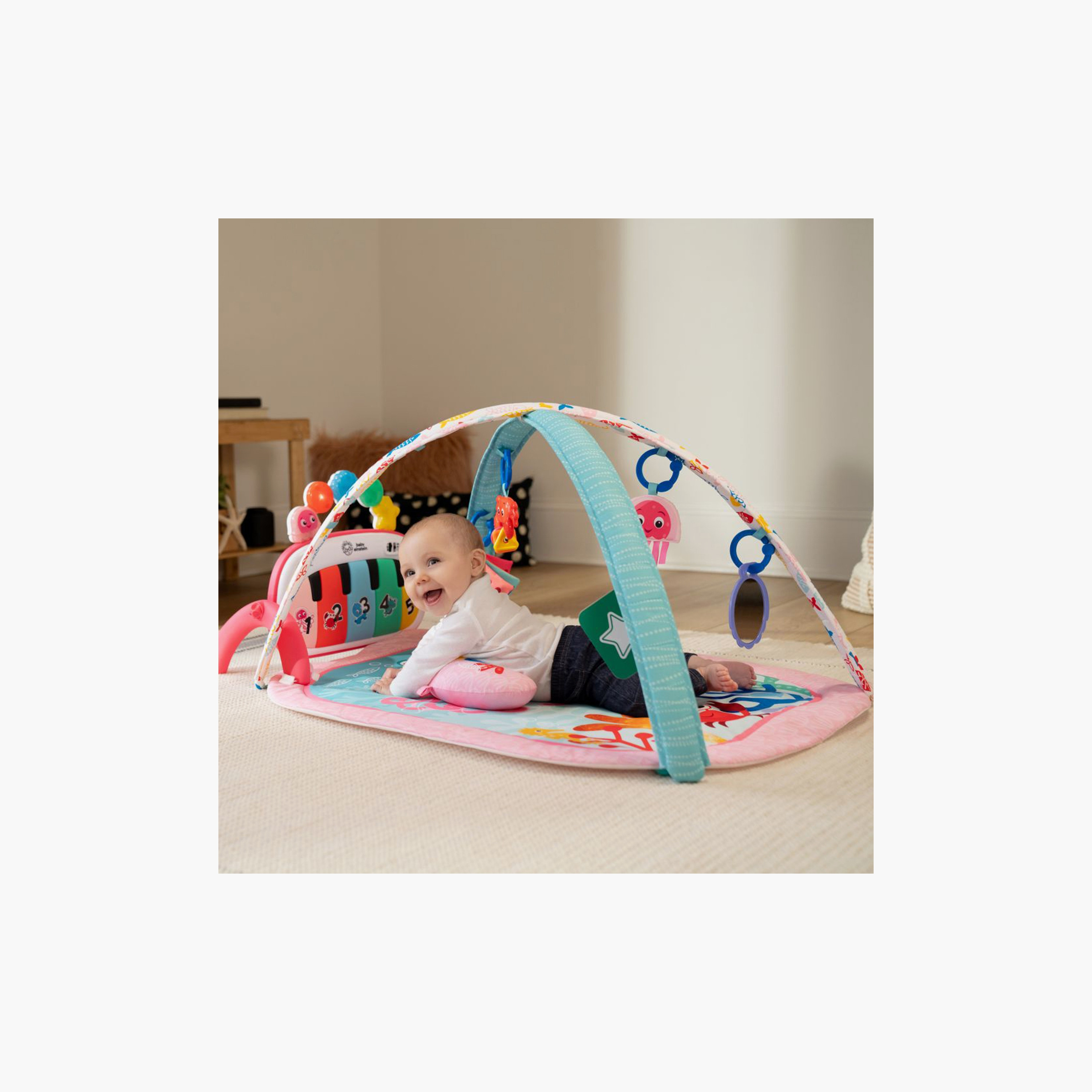 Baby Einstein 4-in-1 Kickin Tunes Jellyfish Jamboree Discovery Gym-baby-infantactivity-playgyms-image-2