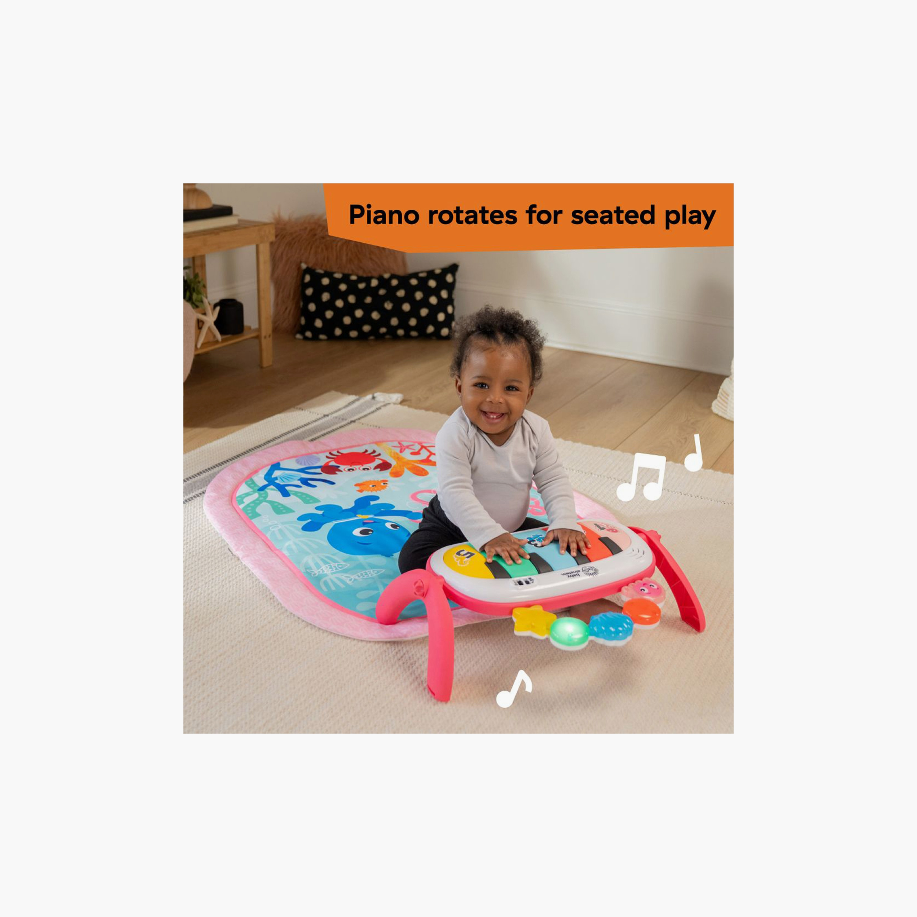 Baby Einstein 4-in-1 Kickin Tunes Jellyfish Jamboree Discovery Gym-baby-infantactivity-playgyms-image-4