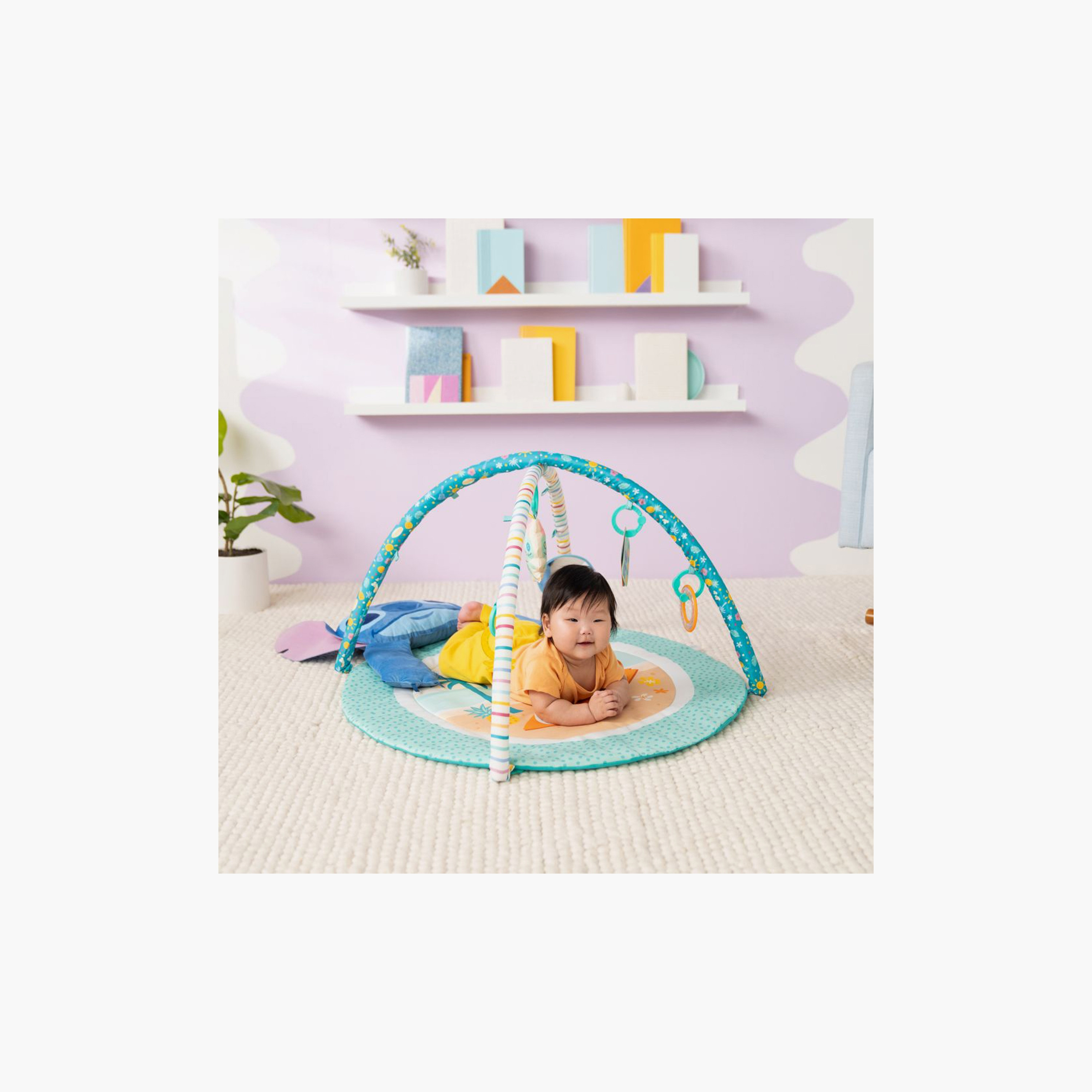 Bright Starts Stitch Party in Paradise Activity Gym-baby-infantactivity-playgyms-image-3