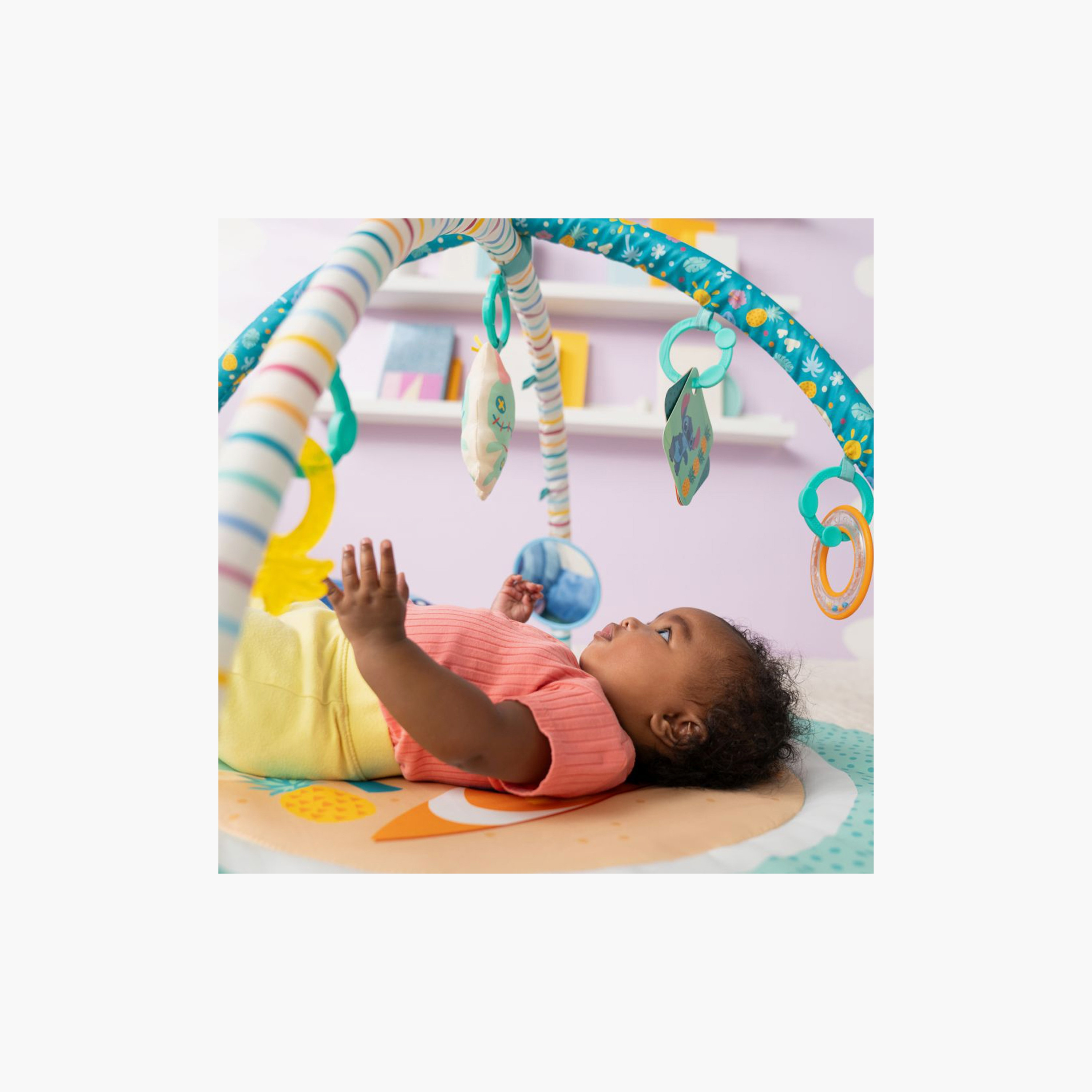 Bright Starts Stitch Party in Paradise Activity Gym-baby-infantactivity-playgyms-image-5