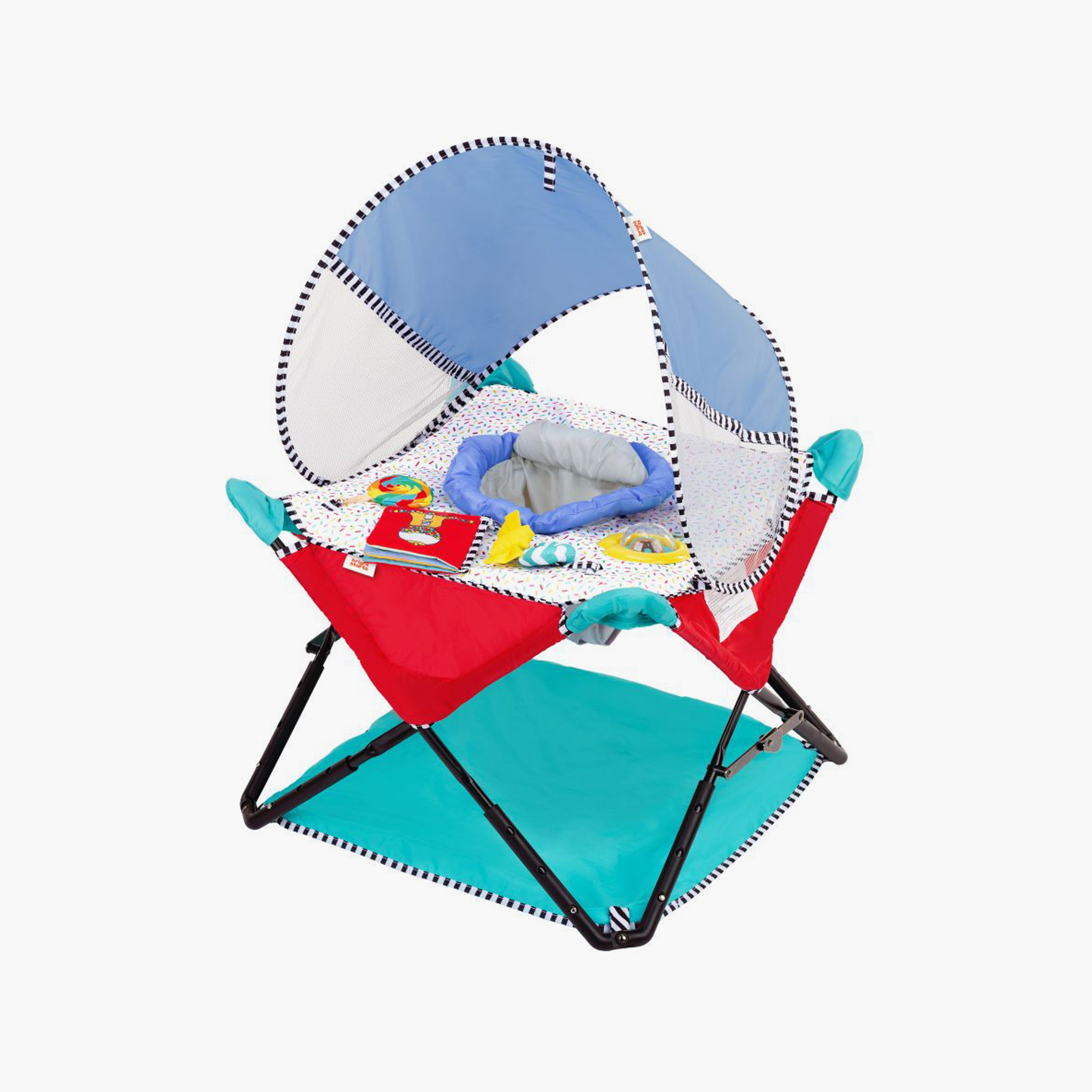 Bright Starts Pop N Jump Portable Activity Jumper - Sweet Treats-baby-infantactivity-bouncers-image-1